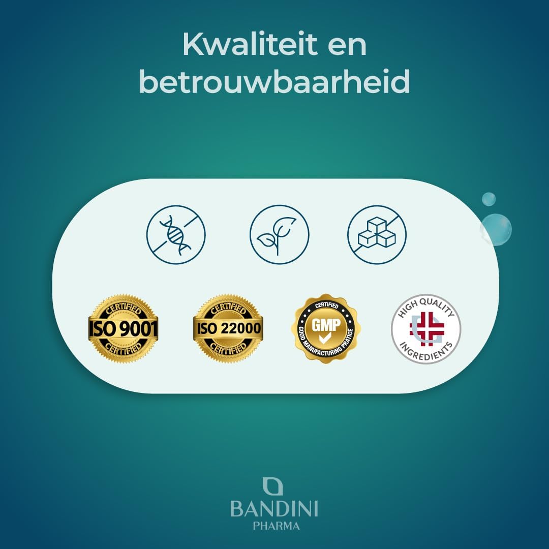 Thumbnail 6 de BANDINI NAC 800 mg capsules, 220 stuks, vegan