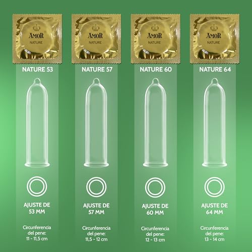 Thumbnail 4 de Préservatifs AMOR NATURE Premium, 50 pièces, Ø 57 mm ⚙