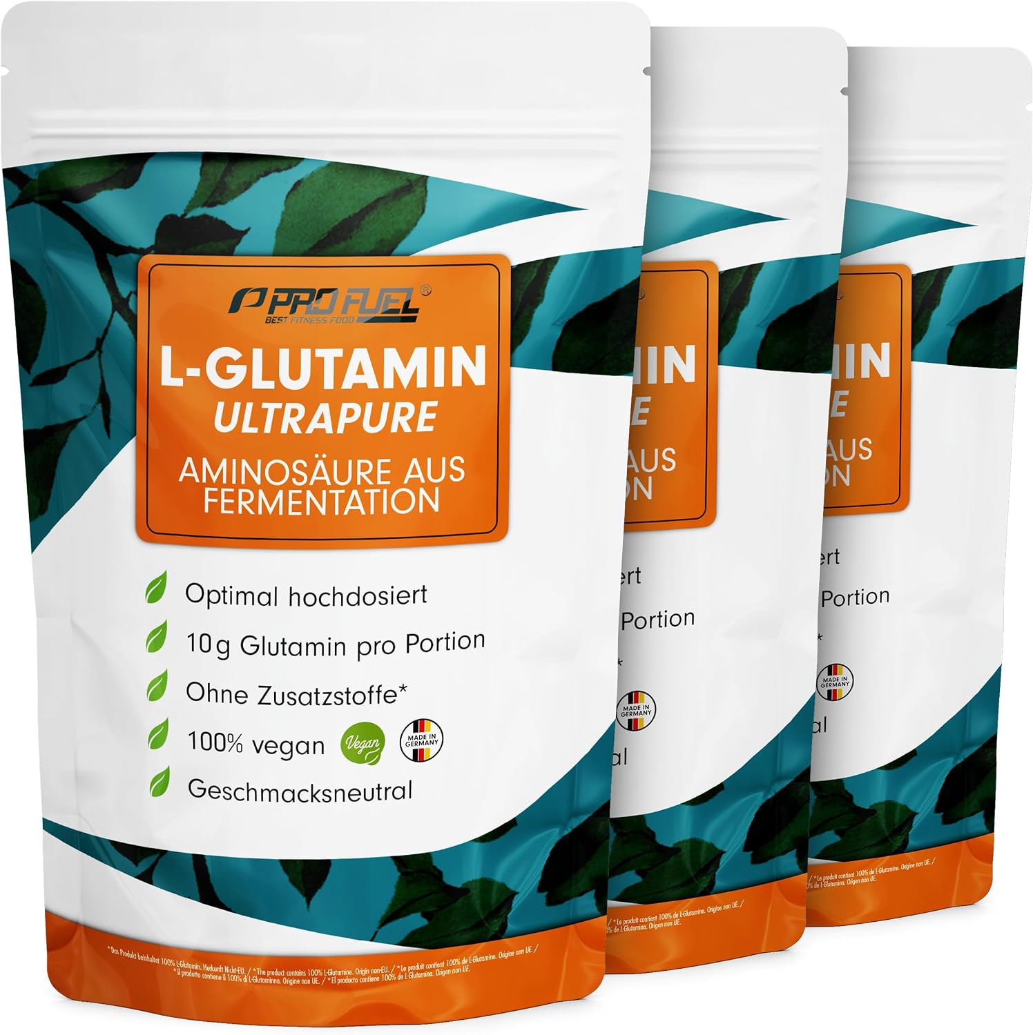 Thumbnail 6 de ProFuel L-Glutamin Pulver 500 g đź’Š