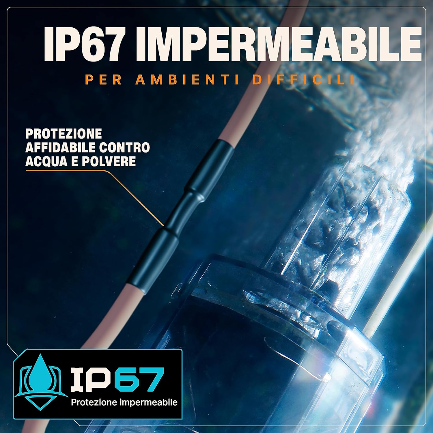 Thumbnail 2 de BAURIX Set Guaine Termorestringente 400 Pezzi 3:1, IP67, 45 mm – Soluzione completa per cavi elettrici
