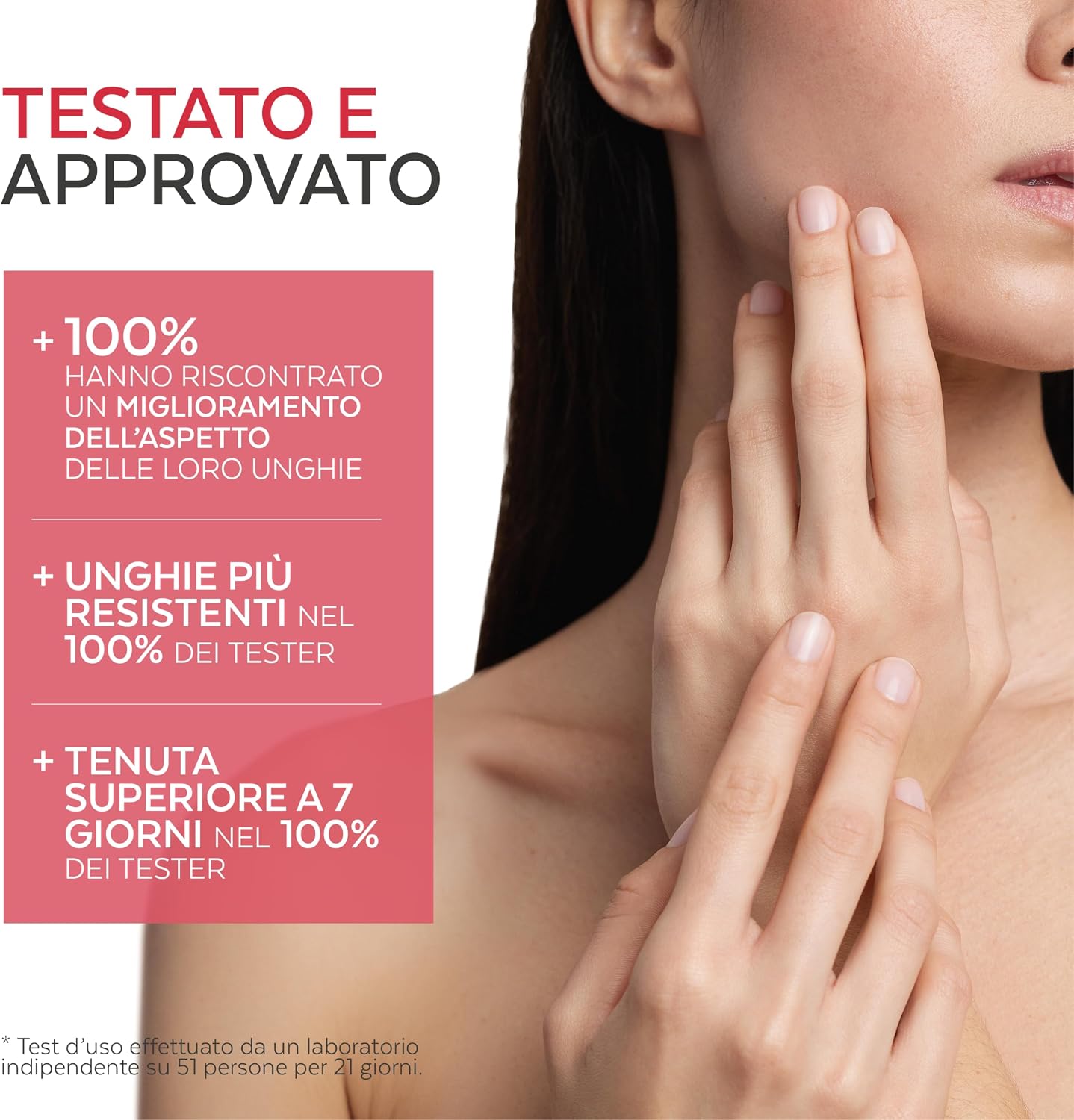 Detalle de PODERM Smalto antimicotico per unghie Rosa Baby 8 ml: con Tea Tree, silicio e biotina