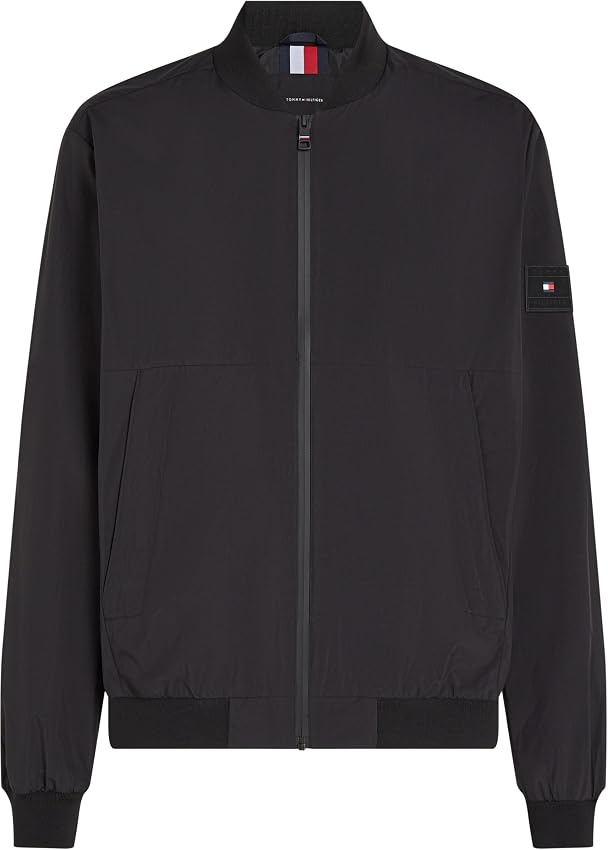 Detalle 2 de Tommy Hilfiger Cazadora bomber Hombre XL negra