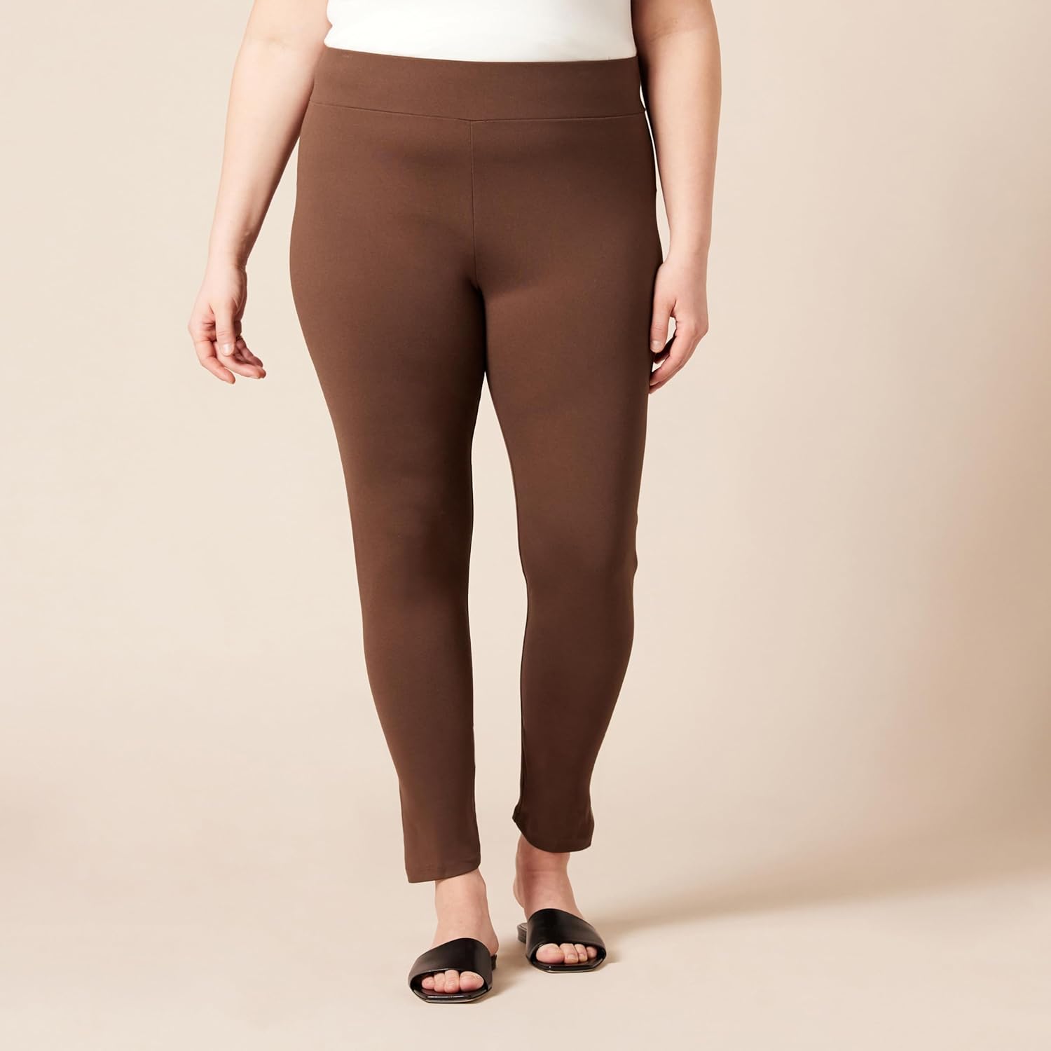 Thumbnail 5 de Amazon Essentials Damen Ponte-Leggings (Übergrößen erhältlich) – Skinny Fit mit breitem Pull-on-Bund