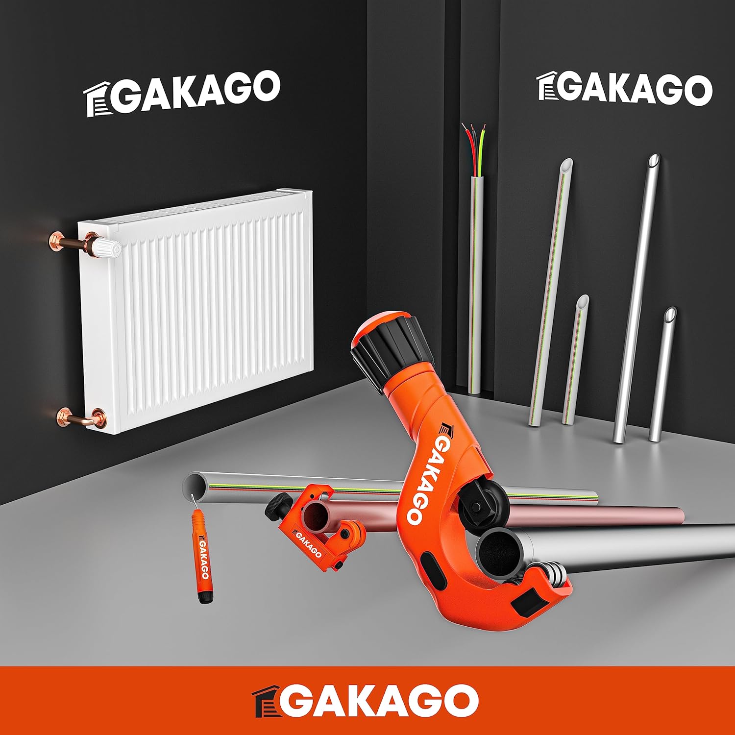 Thumbnail 6 de Gakago Rohrschneider Set 3-50mm mit Entgrater