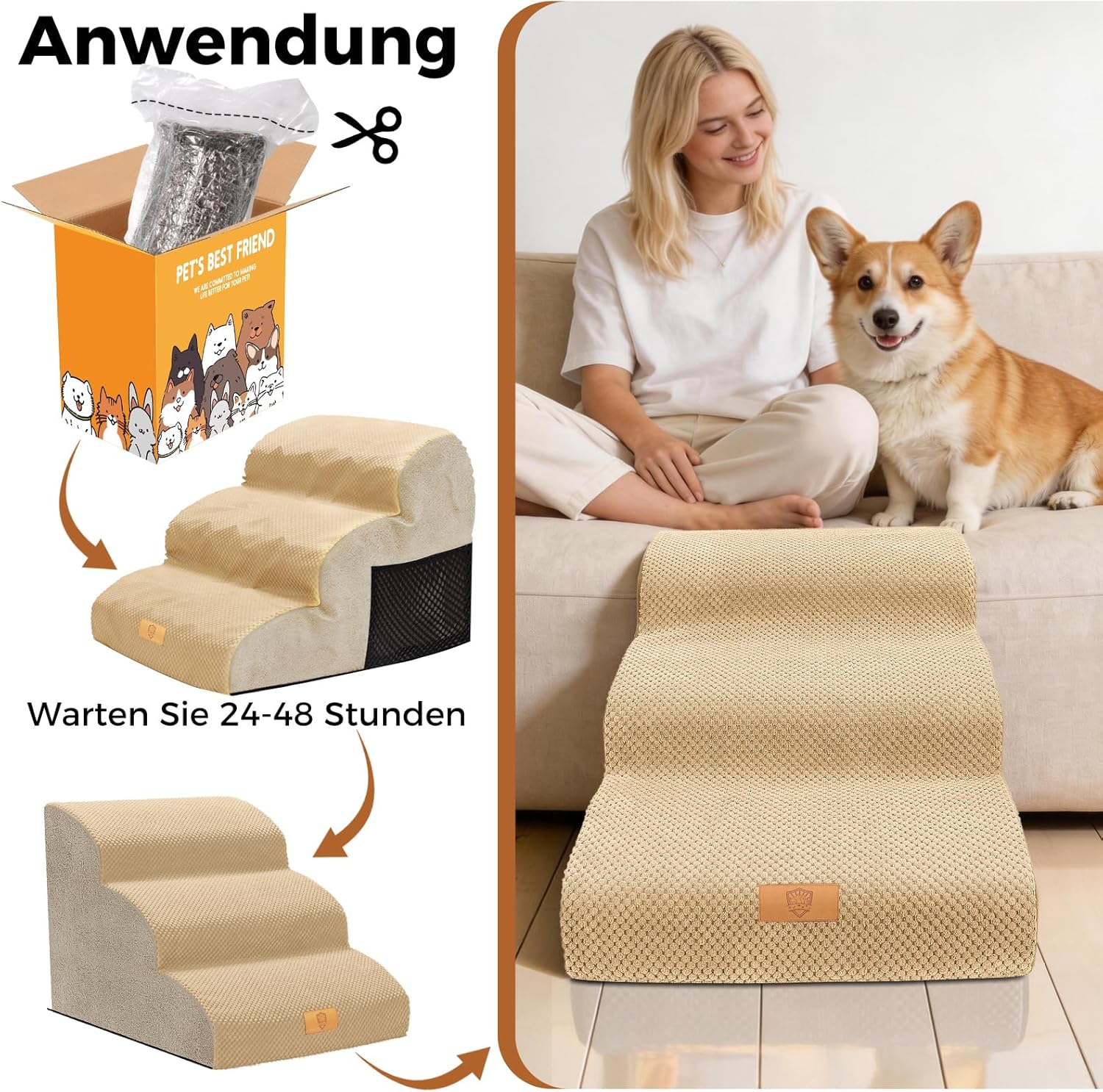 Thumbnail 6 de Thihome Hundetreppe 40 cm