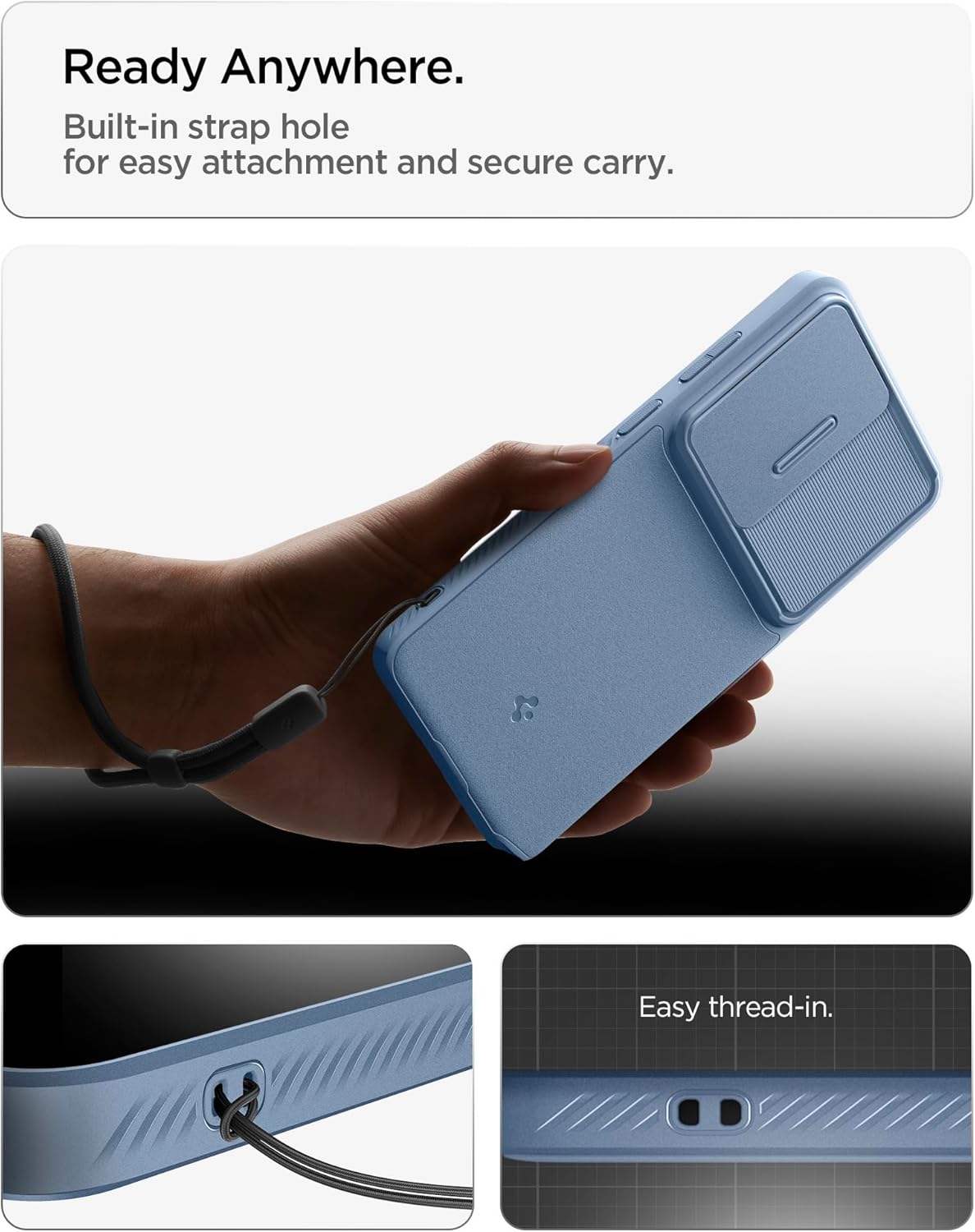 Thumbnail 6 de Spigen Cover Optik Armor per Samsung Galaxy S26 Ultra – Light Blue