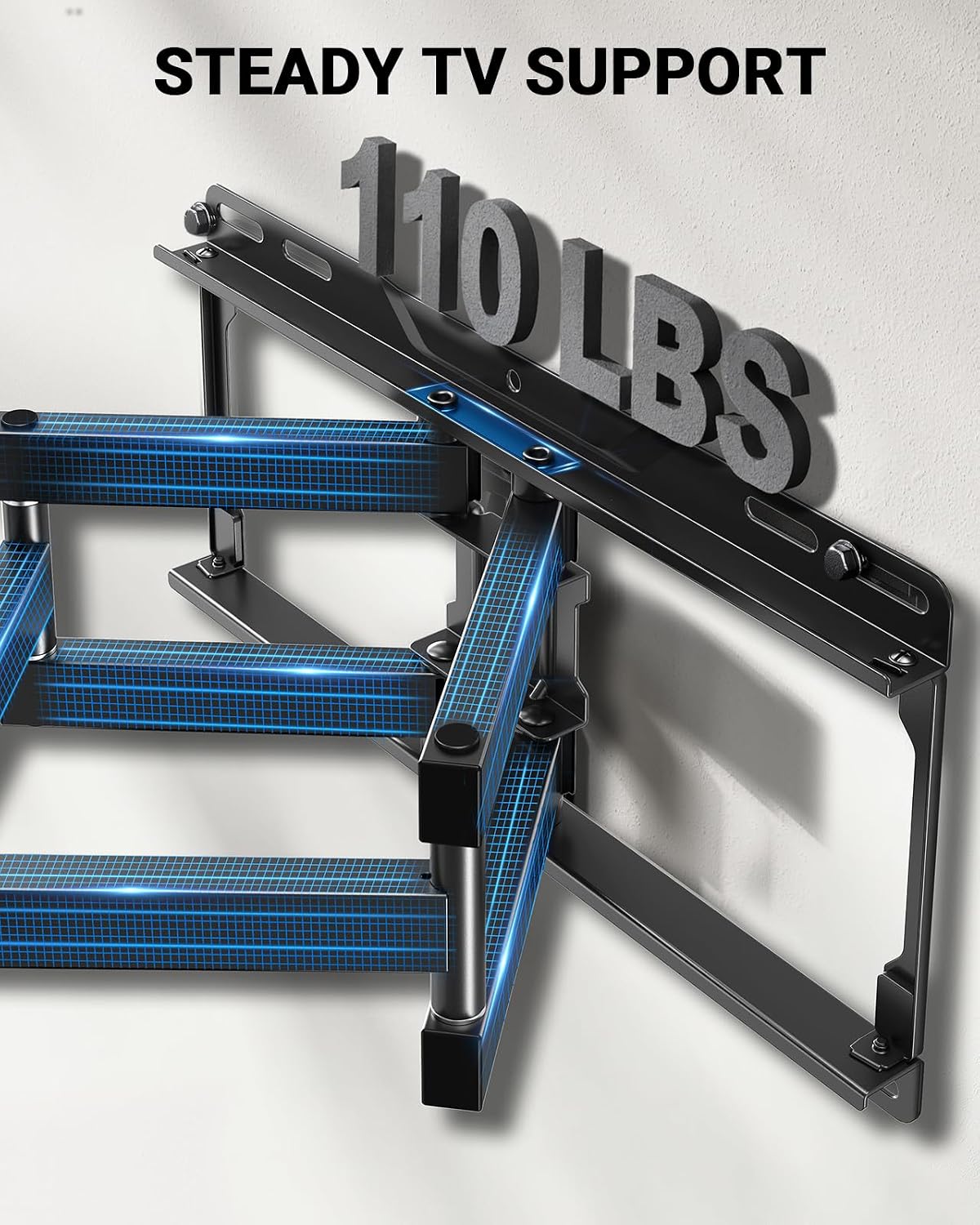 Detalle 2 de Pipishell Full Motion TV Wall Mount 42–85 inch