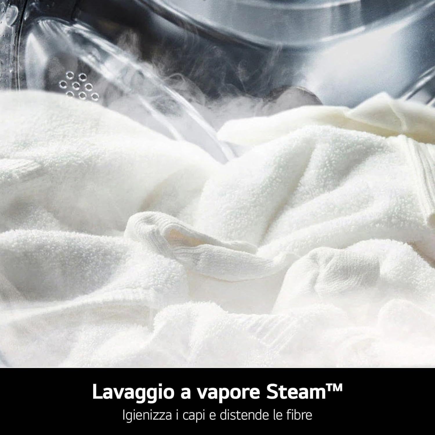 Thumbnail 6 de LG AI DD F4R3013NSWB: Lavatrice a carica frontale da 13 kg con AI DD, vapore e Direct Drive