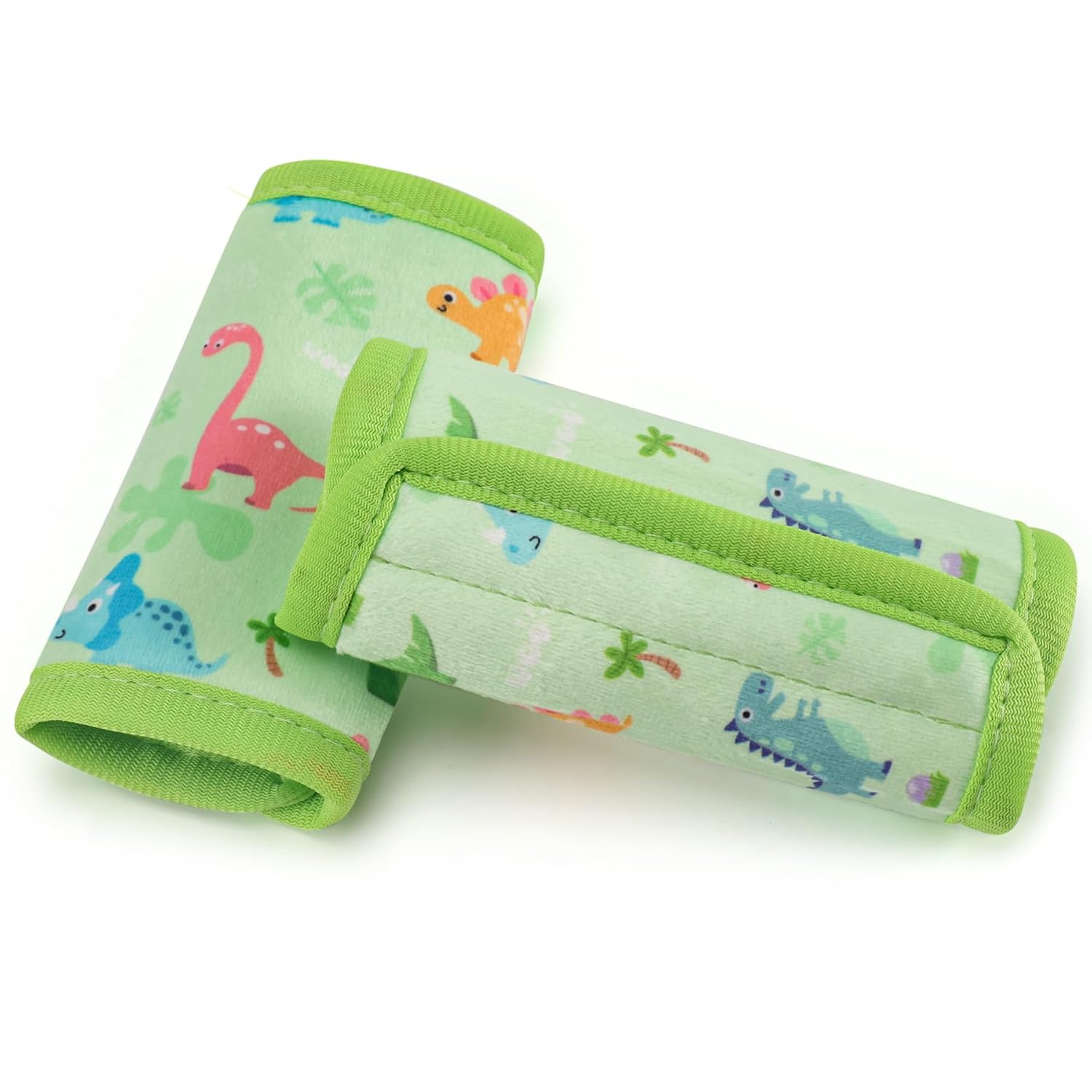 Detalle de COOLBEBE Car Seat Strap Shoulder Pads, Soft Velvet-Touch Covers for Kids