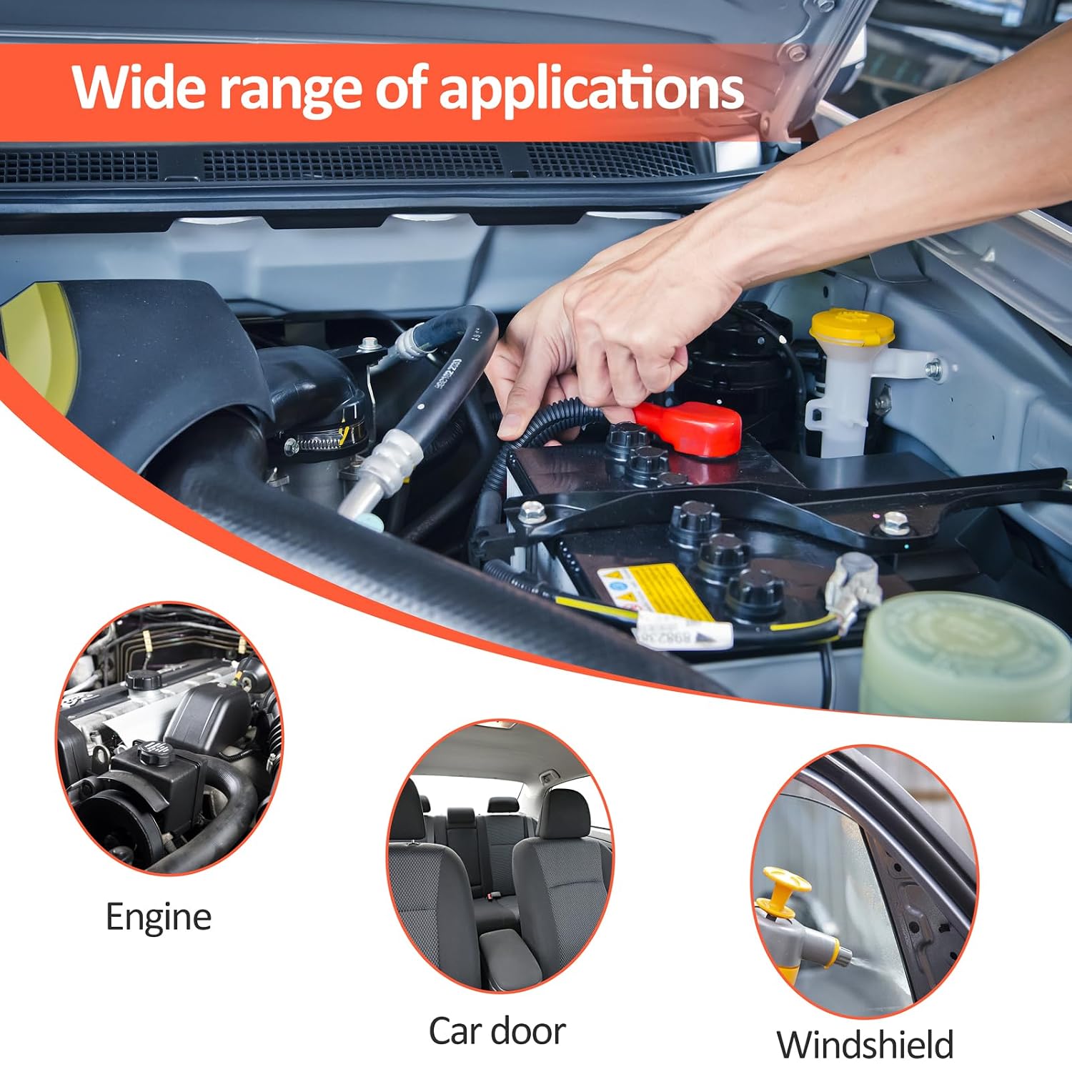 Detalle 2 de Preciva LS25421 – 140 Stück Auto-Befestigungsclips & Spreiznieten-Set für Türverkleidung, Stoßstange & mehr