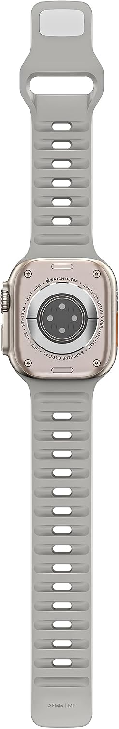 Detalle 2 de ELETTRONEO UC1 Silicone Watch Bands for Apple Watch (Ultra 2 to Series 1): Practical, durable and comfortable