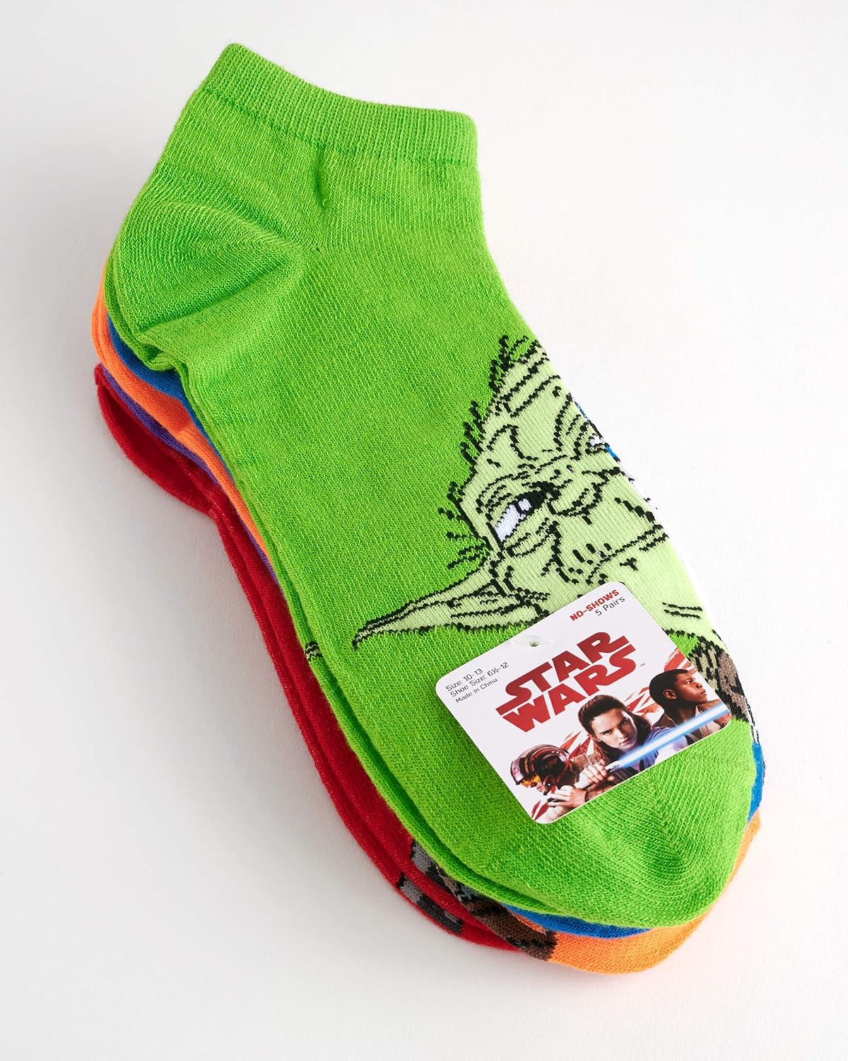 Detalle 2 de Star Wars Classic 5-pack osynliga herrstrumpor med olika tryck
