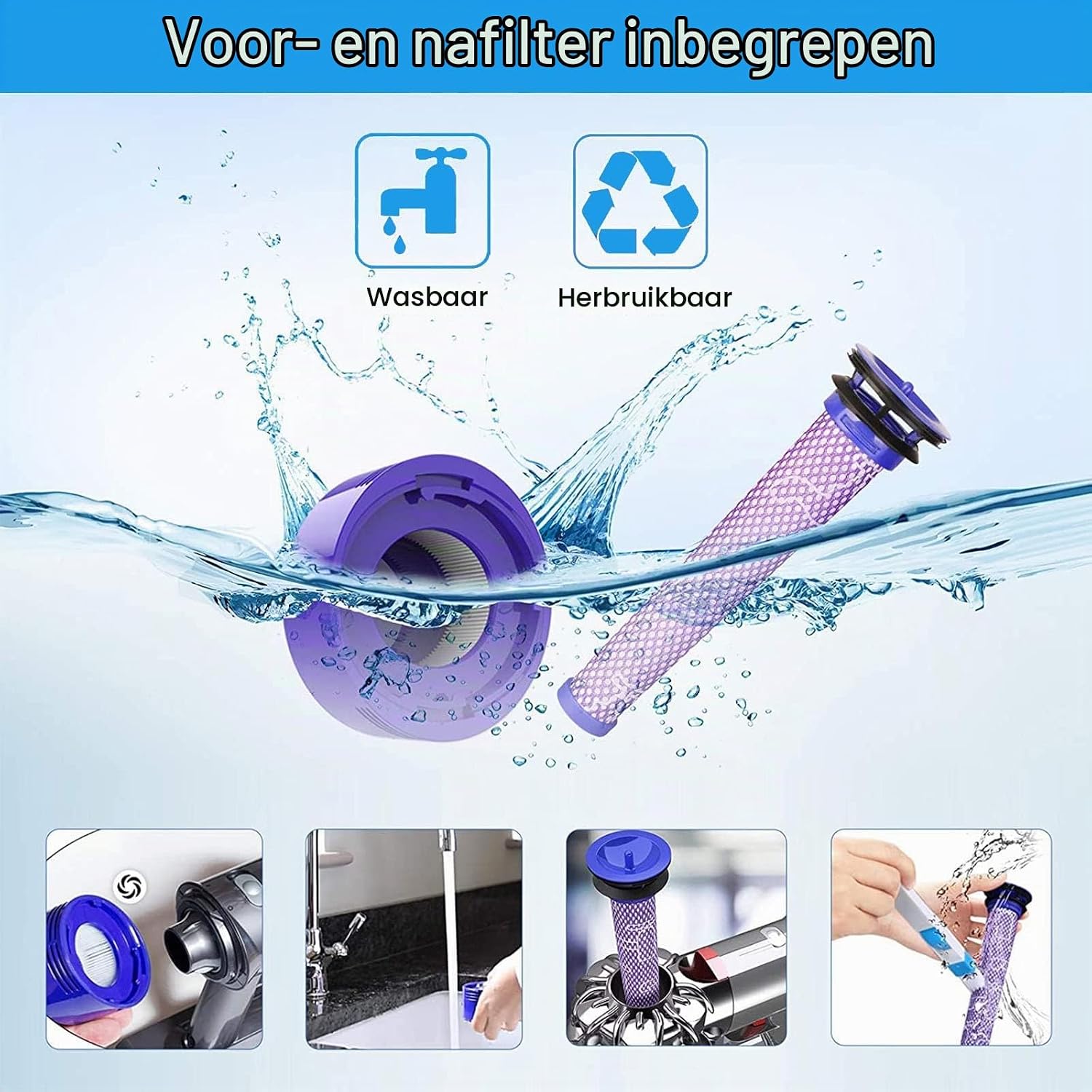 Thumbnail 5 de BATTOOL V8 SV10 vervangende accu voor Dyson V8, Li-ion