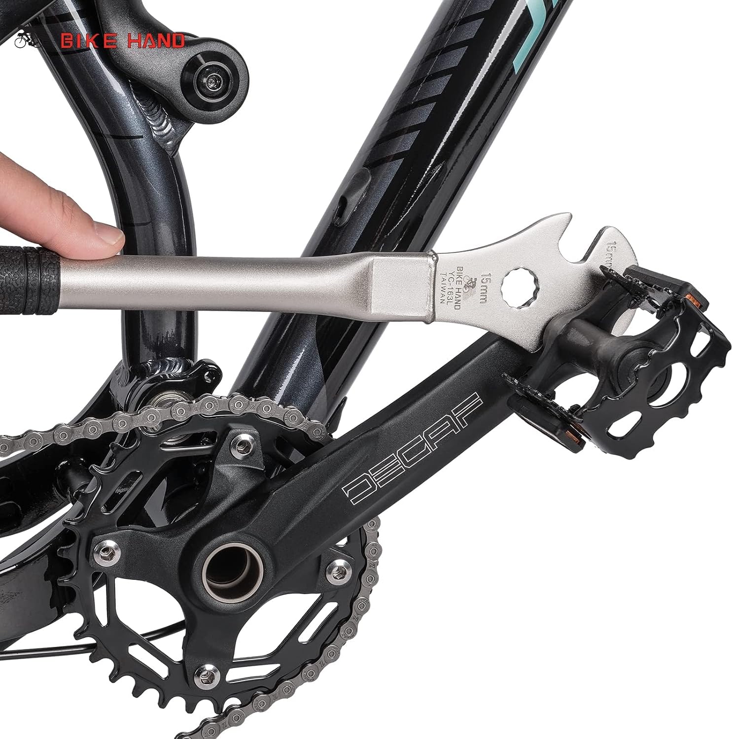 Thumbnail 4 de Kadacha chiave per pedali MTB e bici da strada con manico extra lungo (brugola 15 mm)