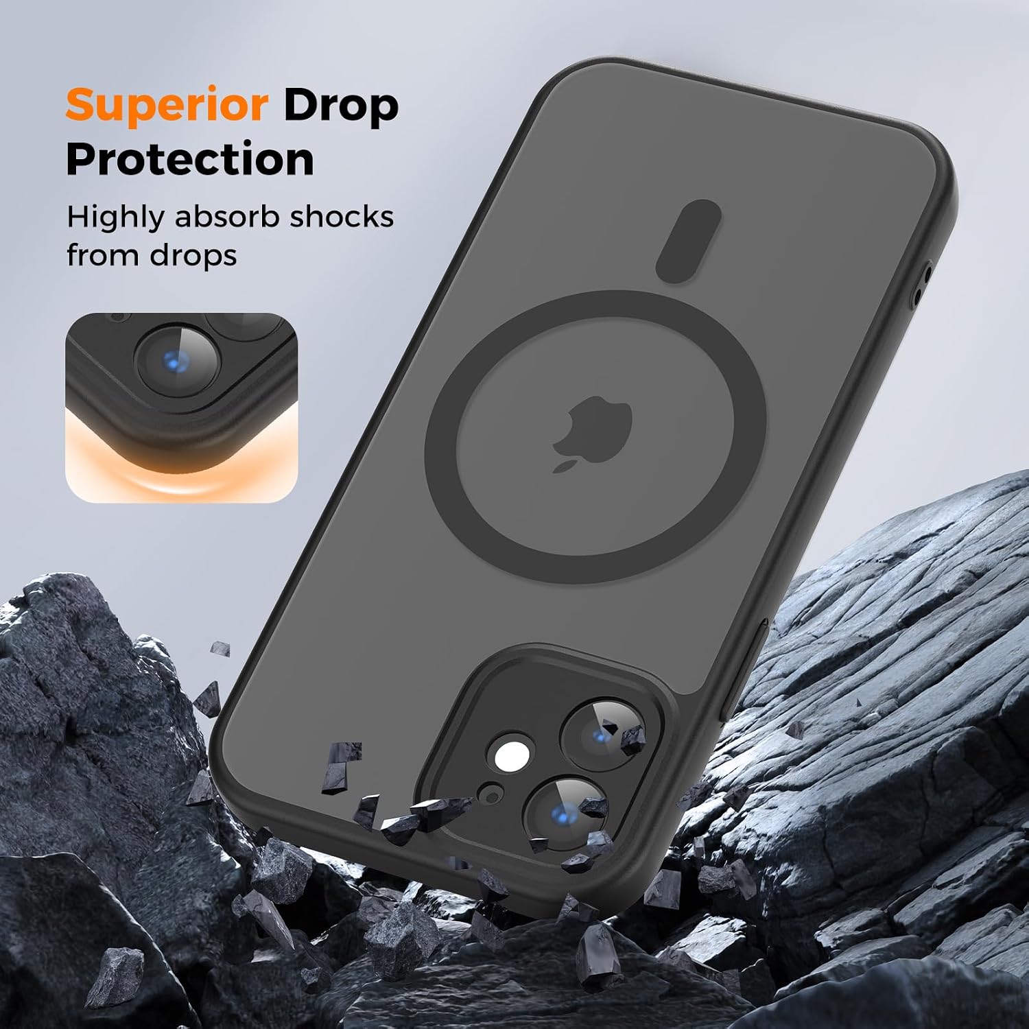 Detalle 1 de EASDNB iPhone 11 Hülle 2400 Gauß