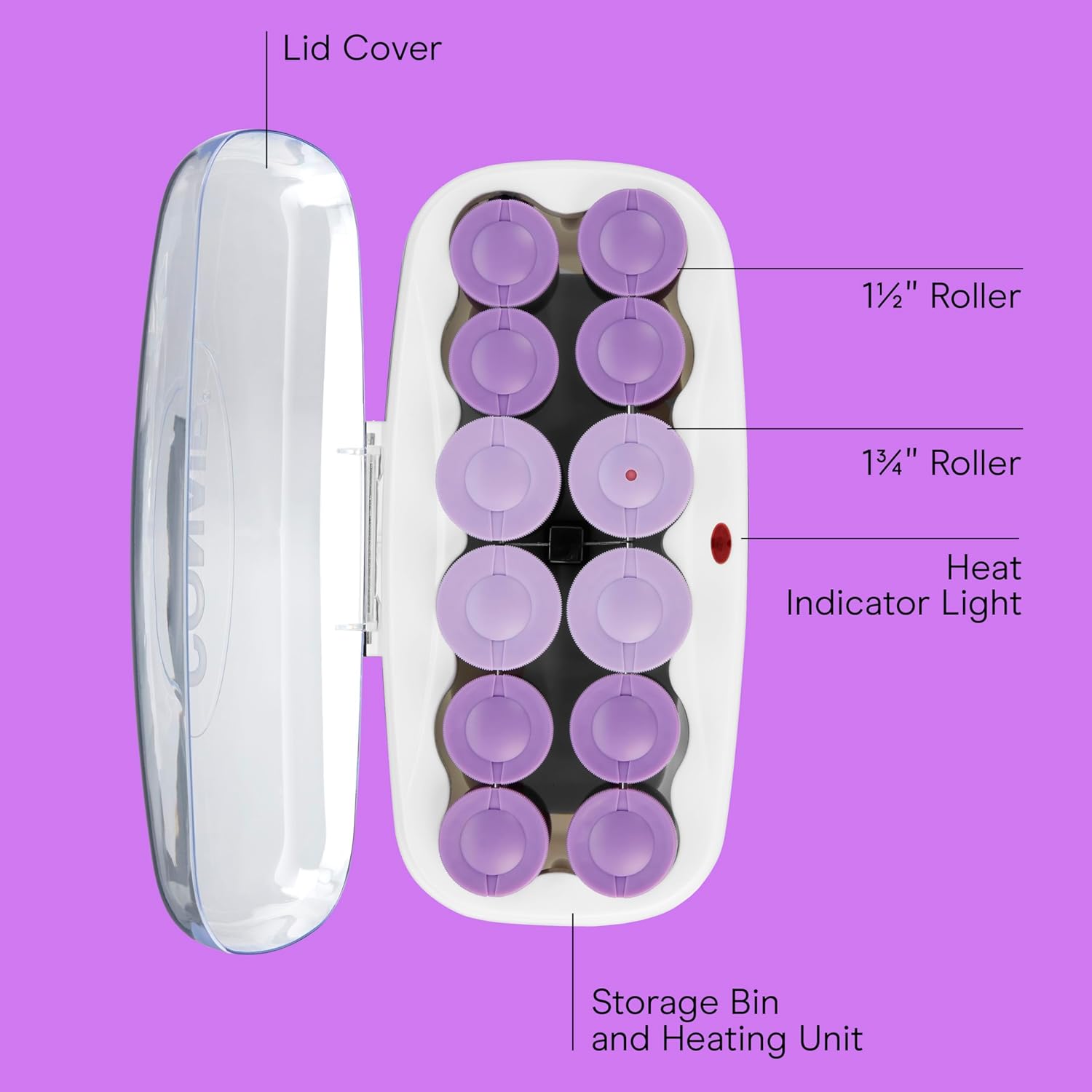 Thumbnail 1 de Conair Hot Rollers 12 Pack 💇♀