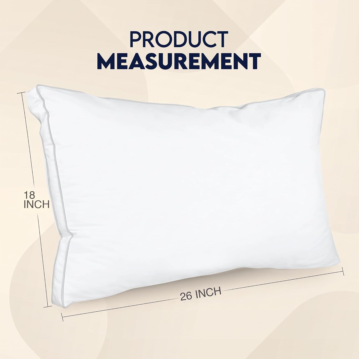 Thumbnail 6 de Utopia Bedding Gusset Bed Pillow, Hotel-Quality Comfort (Queen, Set of 2)