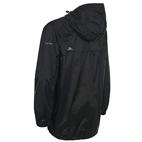 Thumbnail 3 de Trespass Unisex Waterproof Packaway Jacket Qikpac Flint – Size L