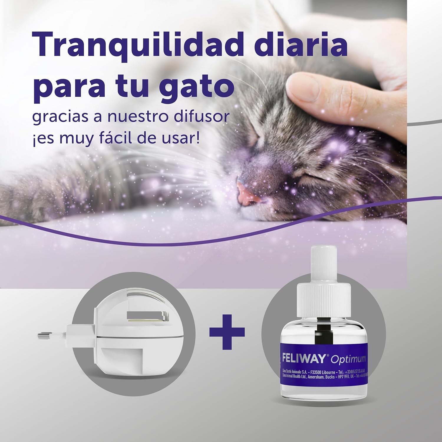 Detalle 2 de FELIWAY Optimum difusor 48 ml