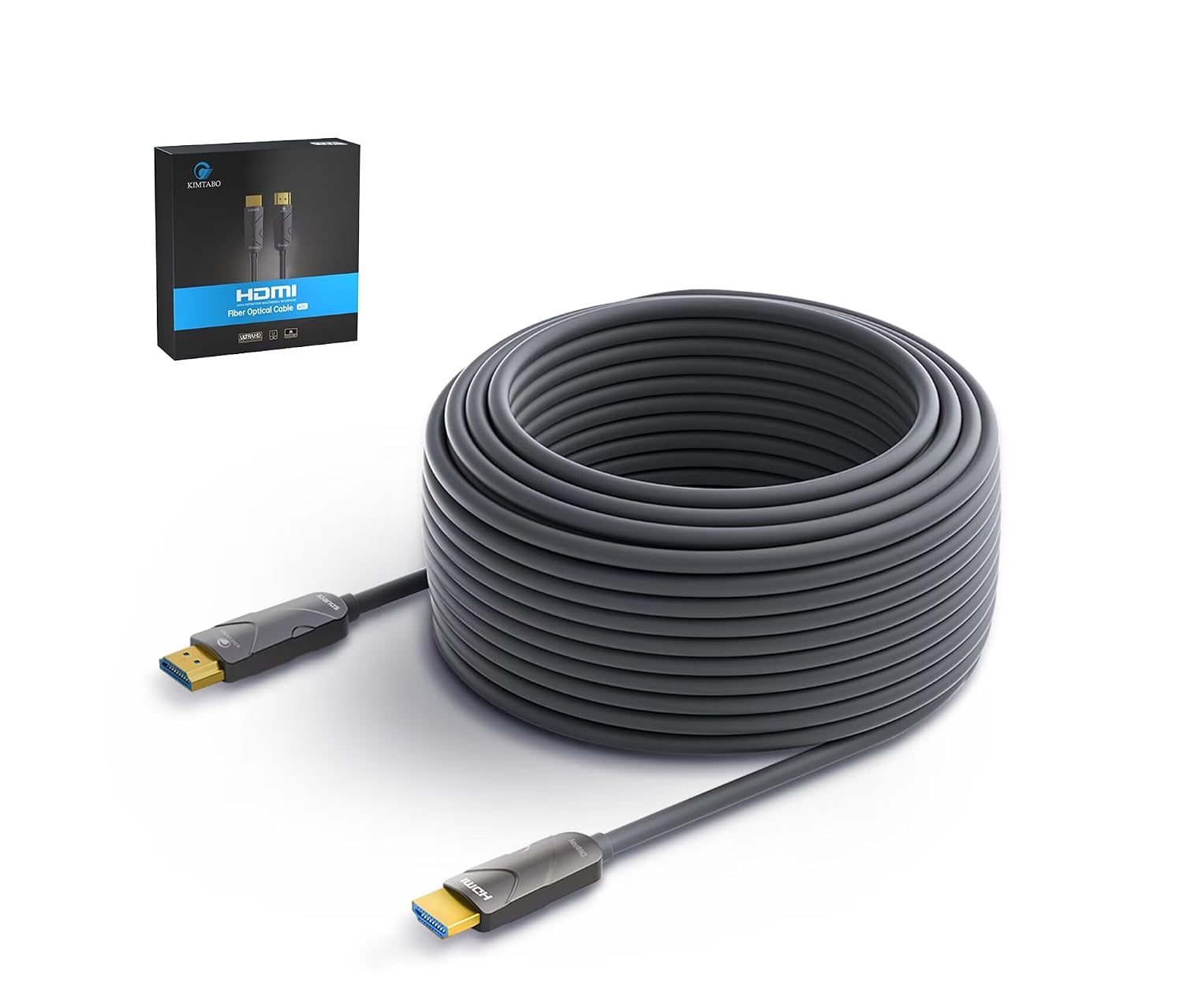 Detalle de KIMTABO HDMI 2.0 Cable 100 ft for 4K