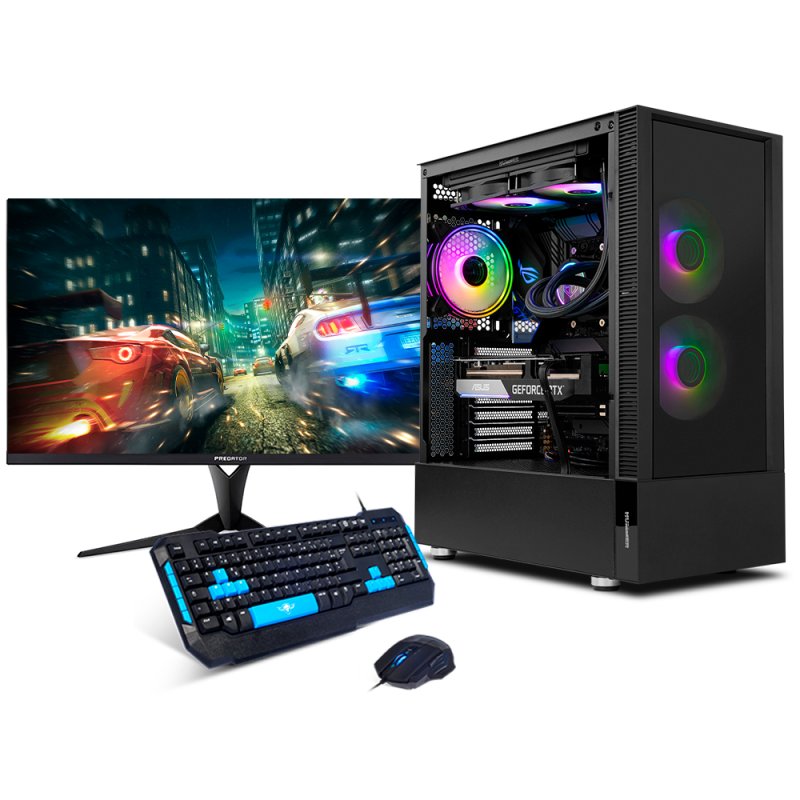 Detalle de Neo-PC Delta Ryzen 9 7900X 32GB/1TB SSD Ordenador gaming 27"
