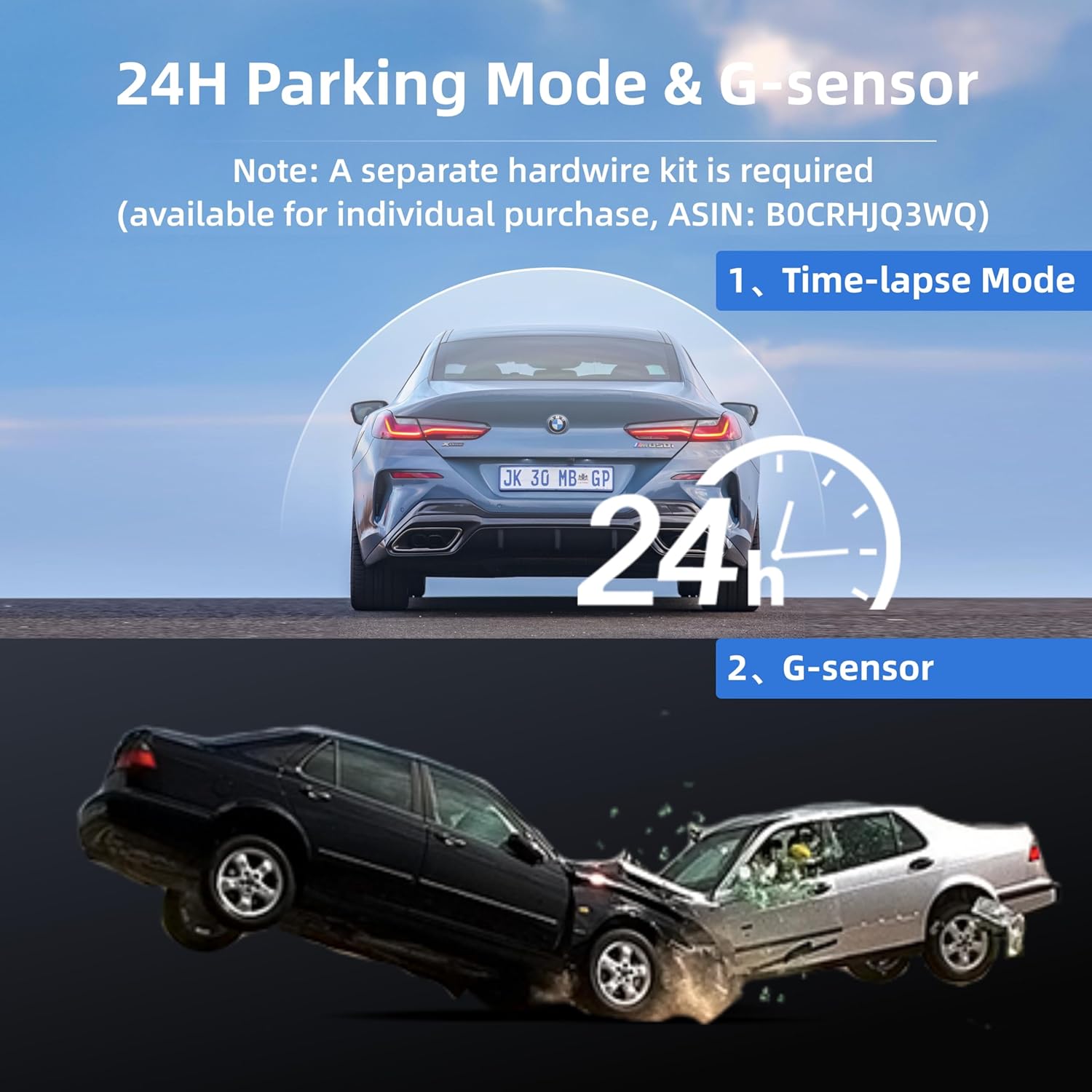 Detalle 2 de Miofive Dash Cam 64GB 4K Front Rear
