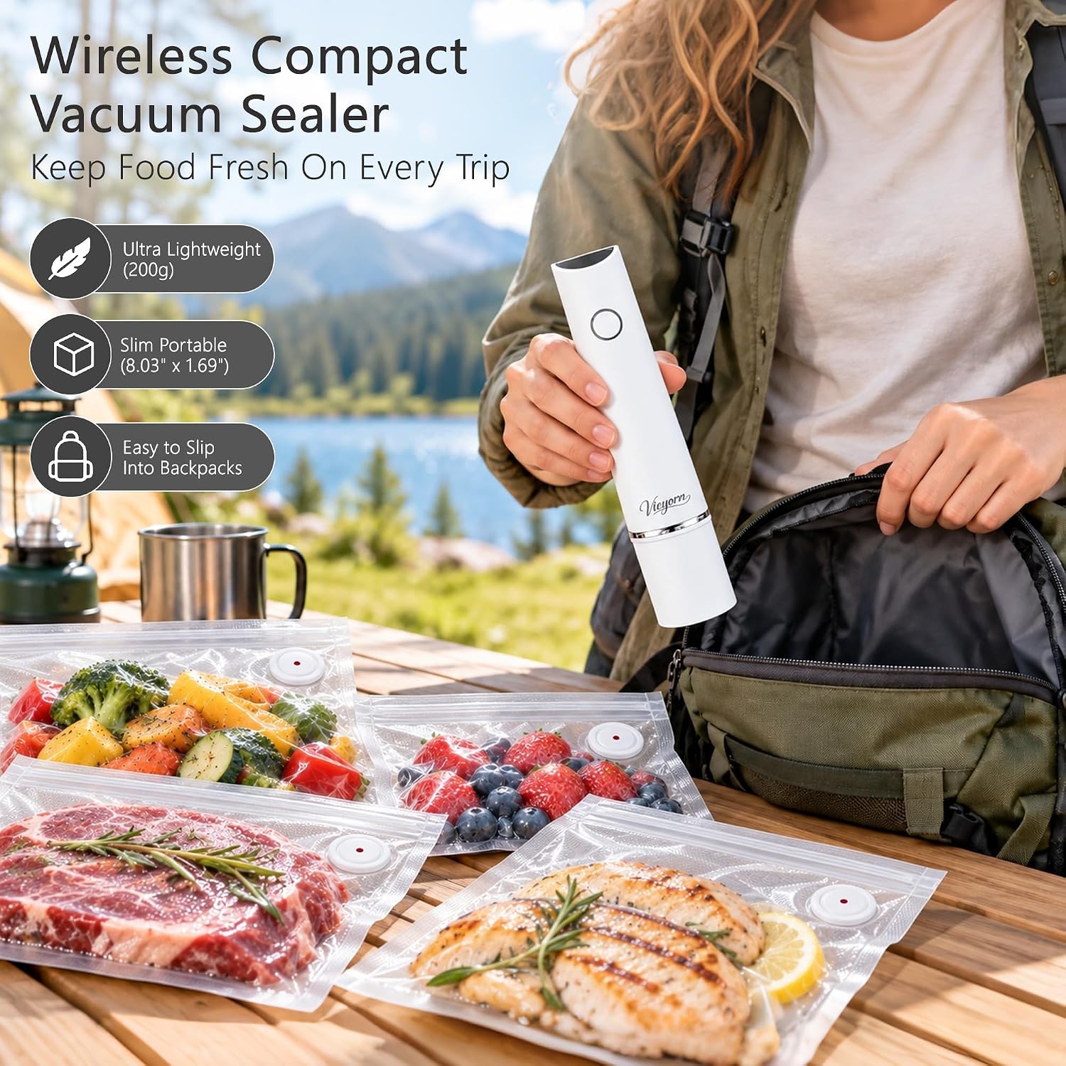 Thumbnail 6 de Vieyorn Food Vacuum Sealer 60kPa