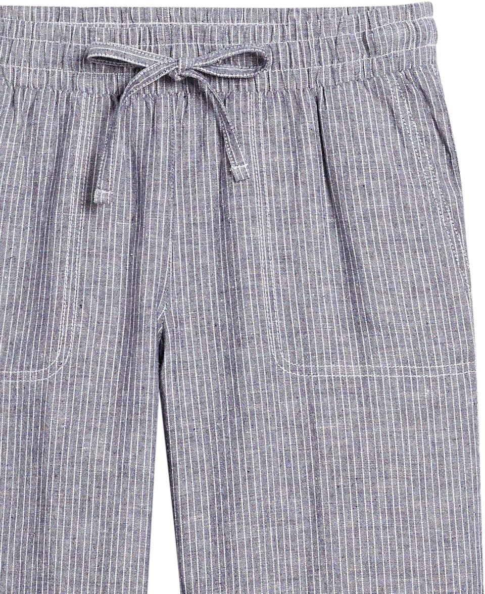 Detalle 2 de Amazon Essentials Women's Linen-Blend Relaxed Wide-Leg Pants with Drawcord