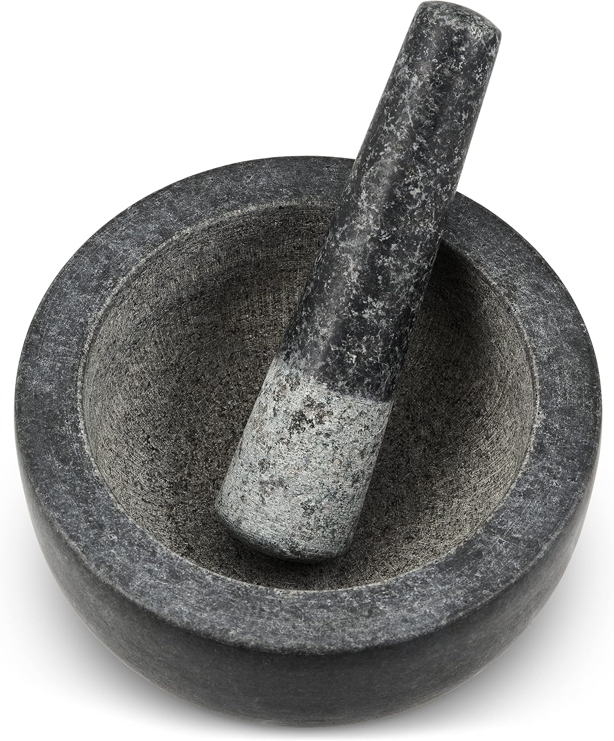 Detalle de Cole & Mason H122126 Clavering Mortier et Pilon, 20 cm – Granite robuste pour épices et sauces