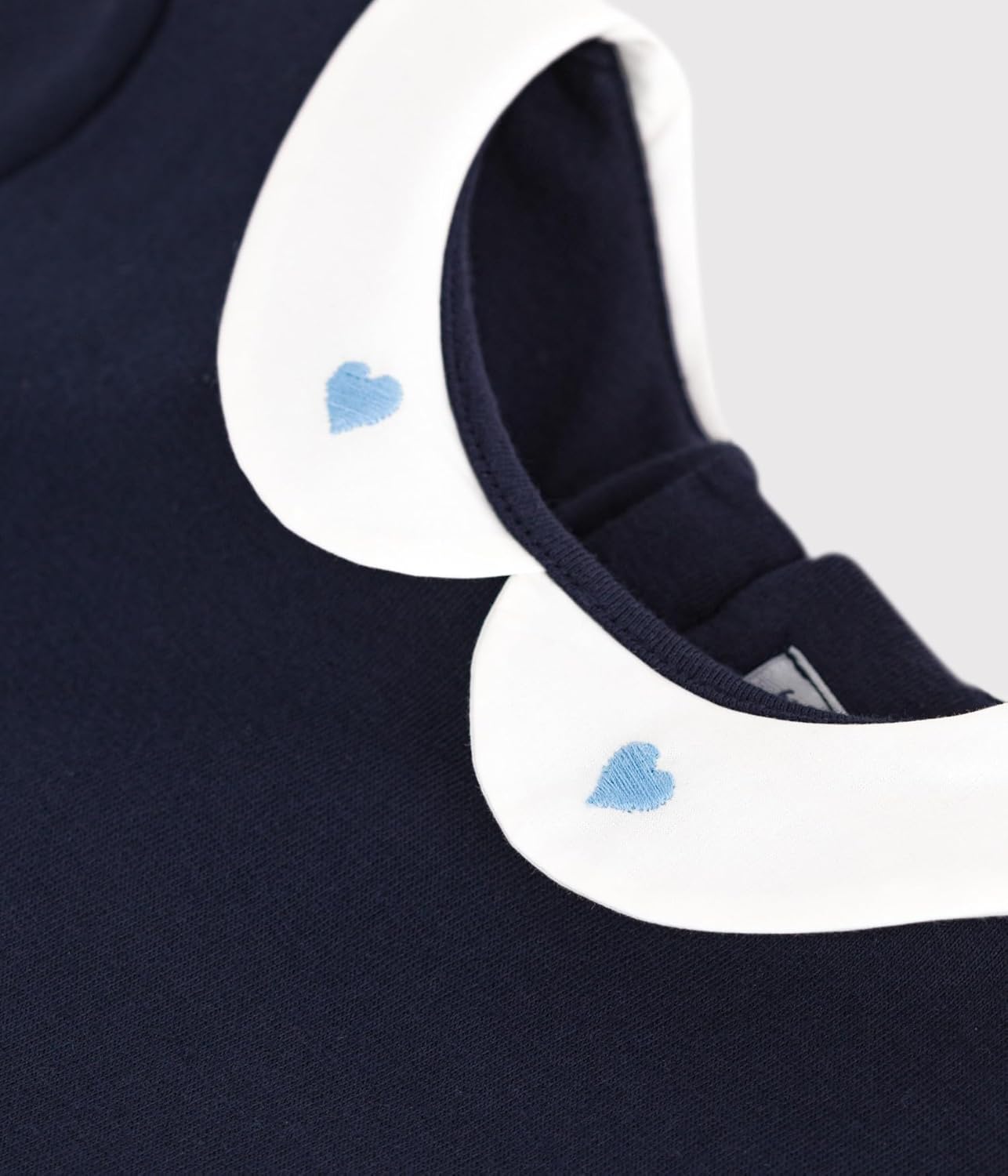 Thumbnail 6 de Petit Bateau robe fille à manches courtes en coton unie