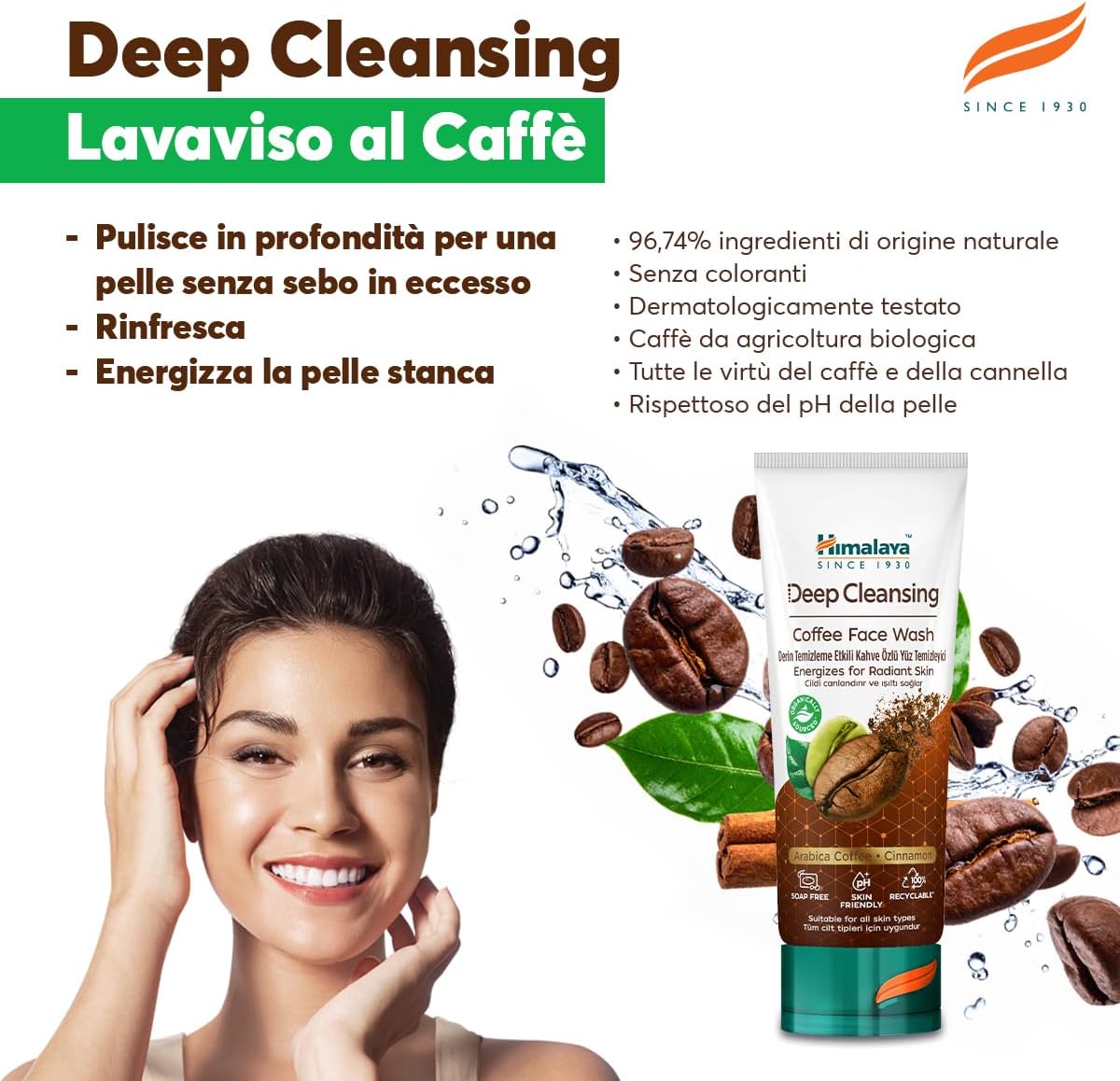 Thumbnail 2 de Himalaya Deep Cleansing Coffee Face Wash – pulizia energizzante con caffè e cannella