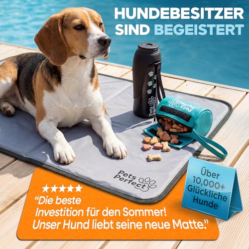 Thumbnail 7 de Pets Perfect Selbstkühlende Kühlmatte für Hunde – faltbare Kühlmatte mit Gel-Technologie