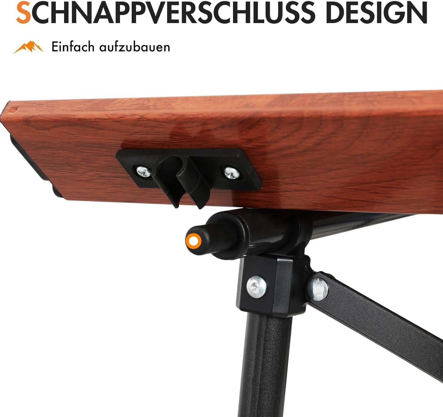 Thumbnail 6 de PORTAL klappbarer Campingtisch aus Aluminium – faltbar, tragbar mit Tragetasche