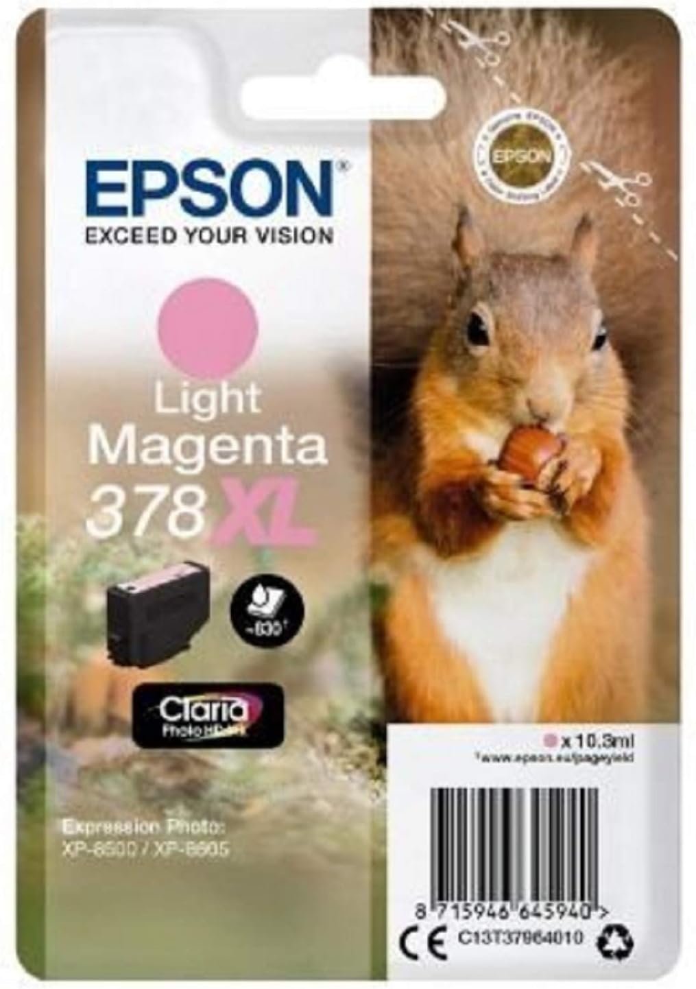 Thumbnail 4 de Epson 378 Scoiattolo Claria Photo HD XL Nero: cartuccia originale getto d’inchiostro