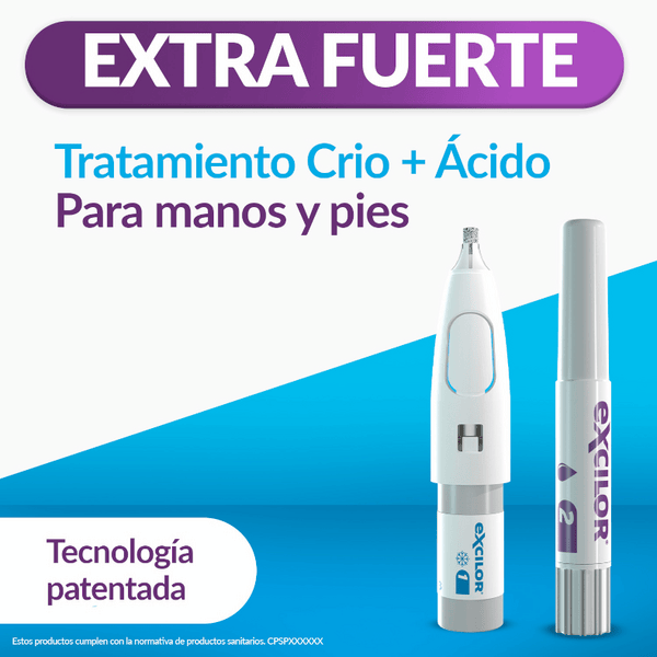 Detalle 2 de Excilor Duo Power Tratamiento para verrugas comunes y plantares