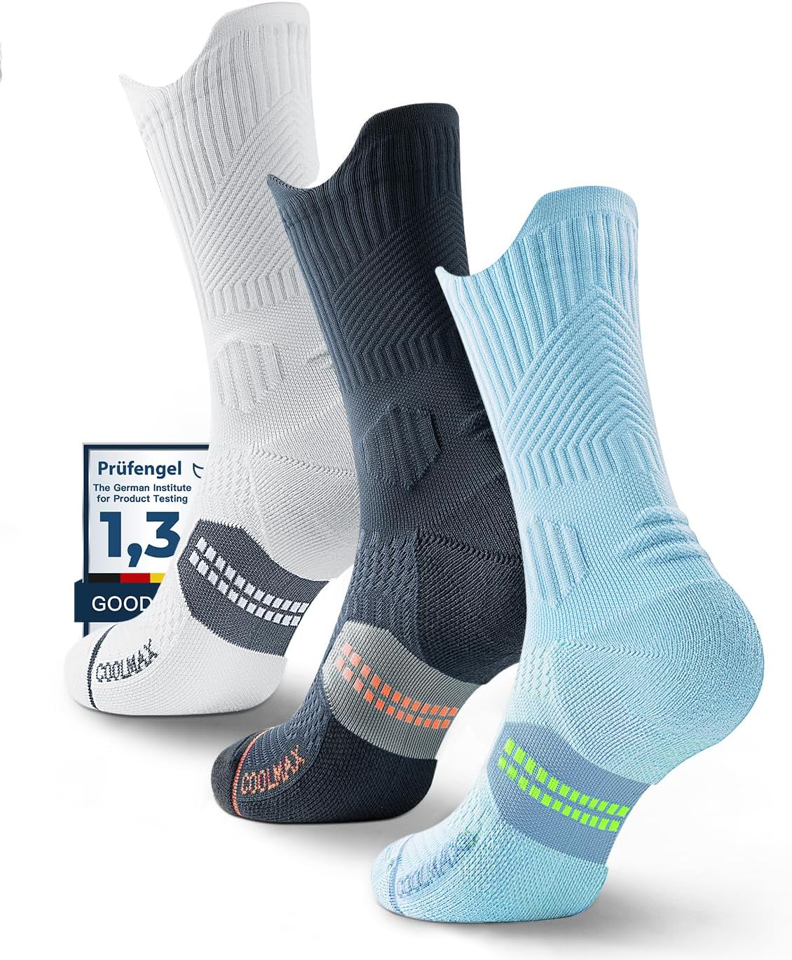 Detalle de Juclise Compression Crew Socks 15–20mmHg