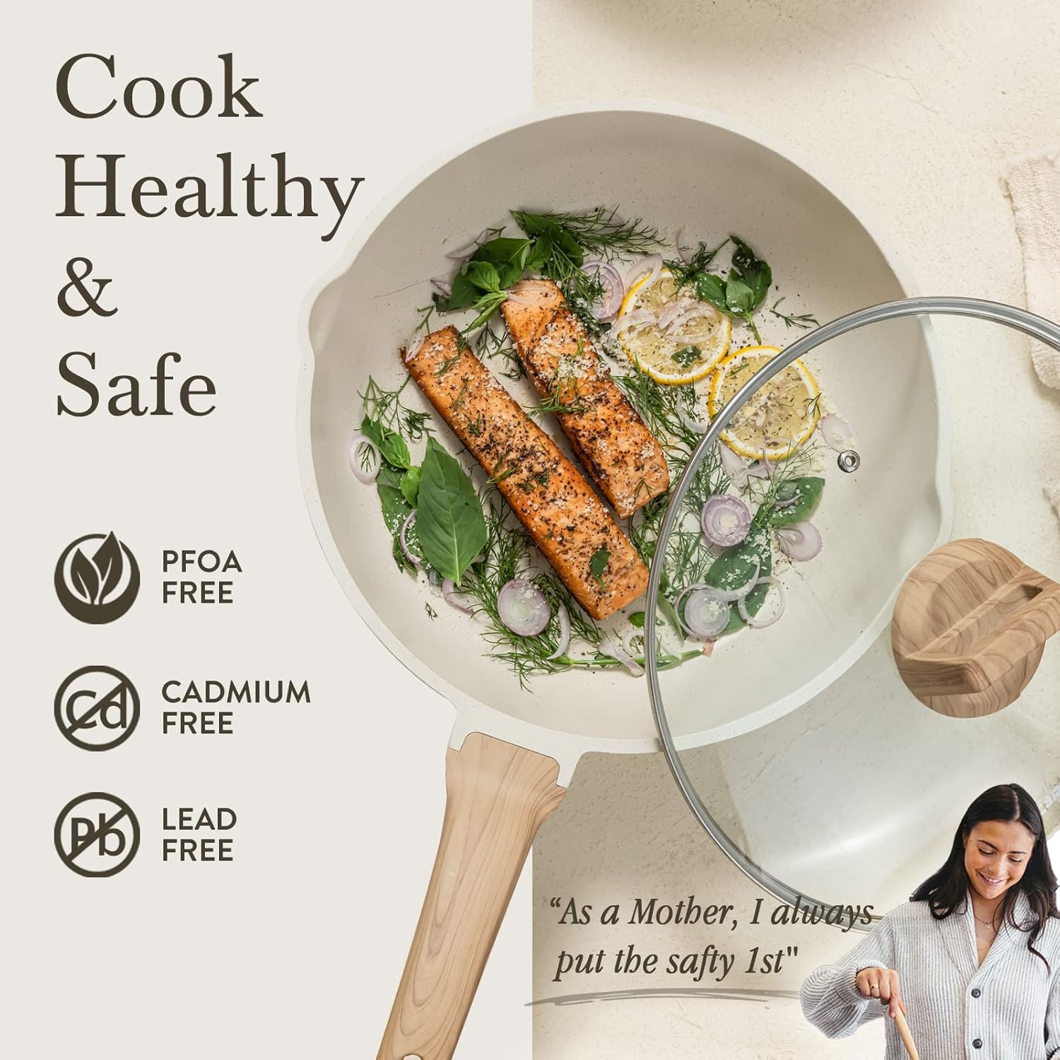 Thumbnail 4 de CAROTE 12-Inch Nonstick Frying Pan