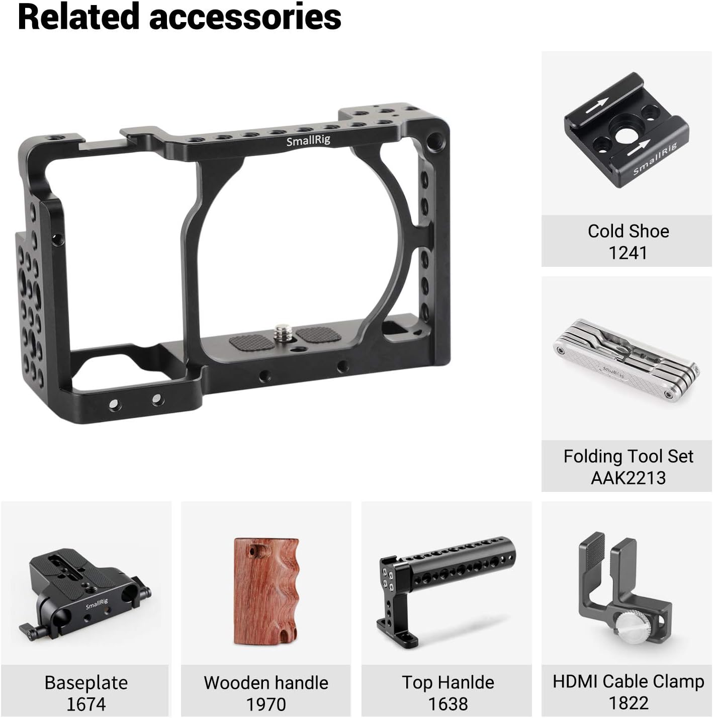 Thumbnail 5 de SMALLRIG A6300 A6000 Cage version 3
