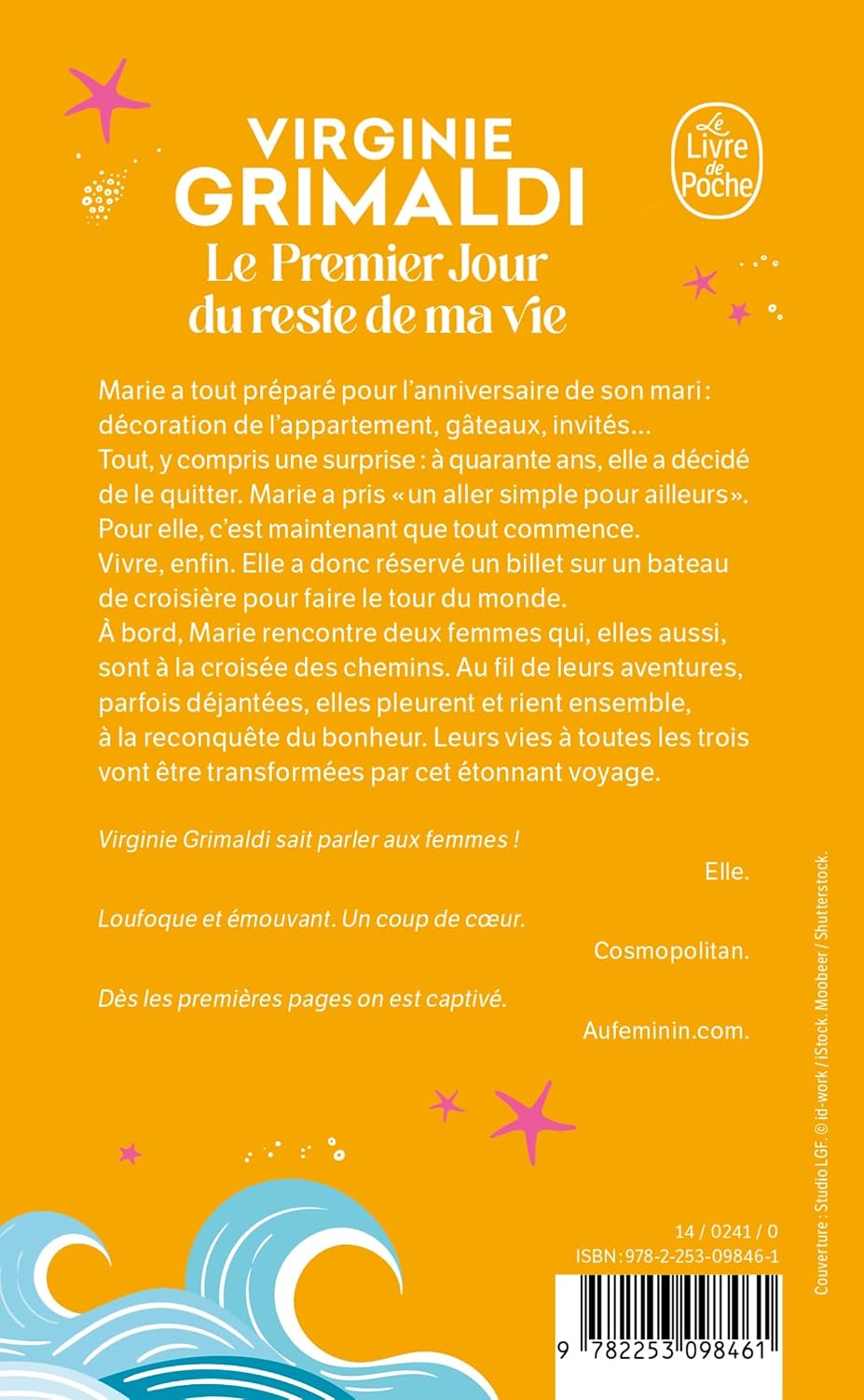 Detalle 2 de Le Livre de Poche Le Premier jour du reste de ma vie – powieść, wydanie z 2016 roku