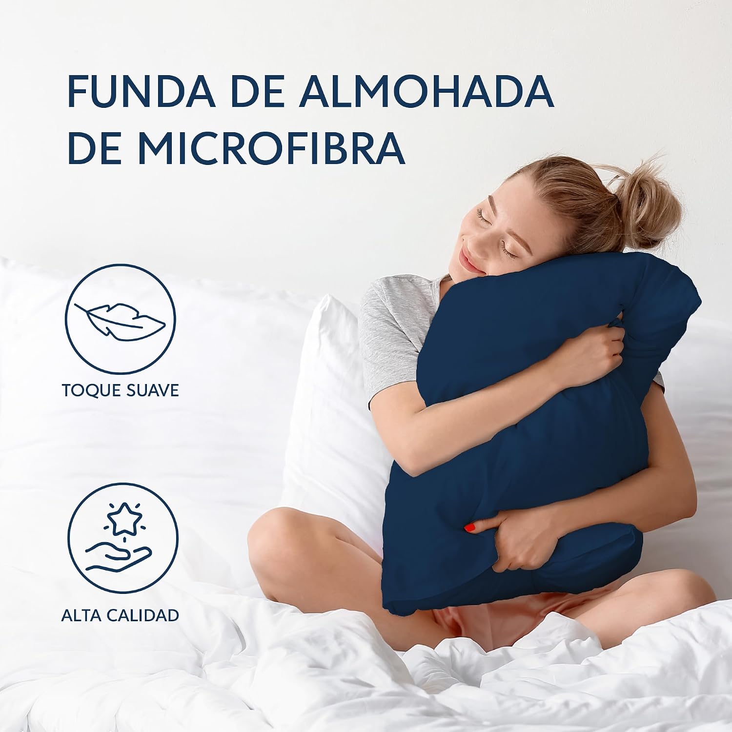Thumbnail 2 de Dreamzie Fundas de Almohada (Juego de 2) - Suavidad Incomparable 💤