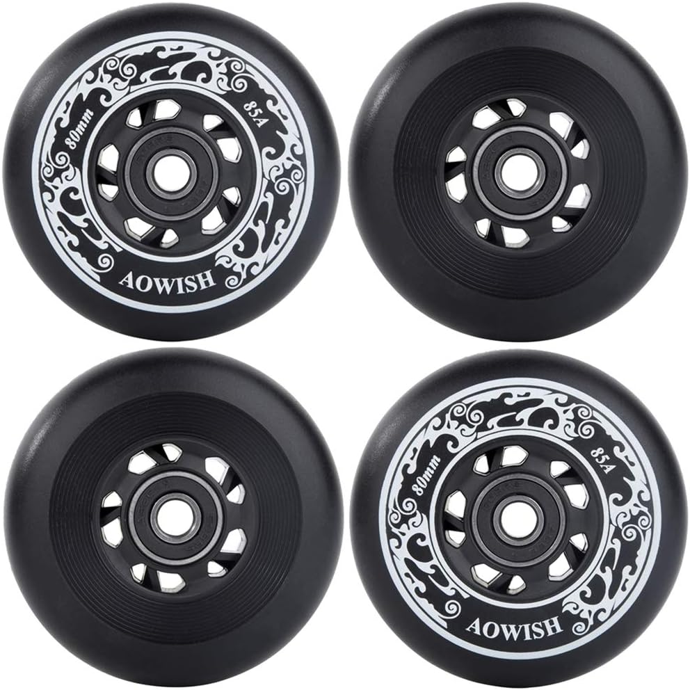 Detalle de AOWISH Inline Skate Wheels 85A