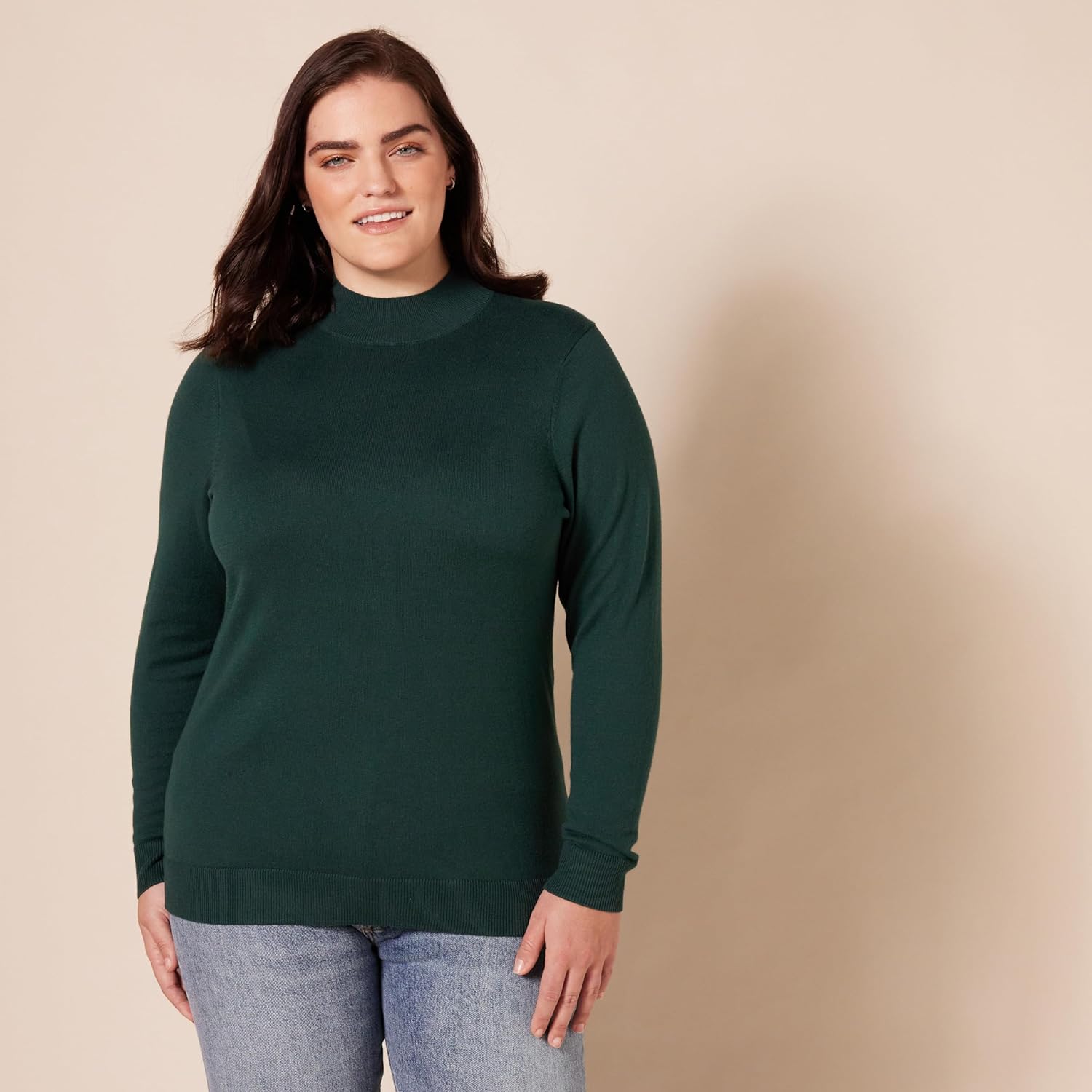 Thumbnail 4 de Amazon Essentials Damen Leichter Pullover mit Stehkragen – Leicht, bequem und in Übergrößen erhältlich