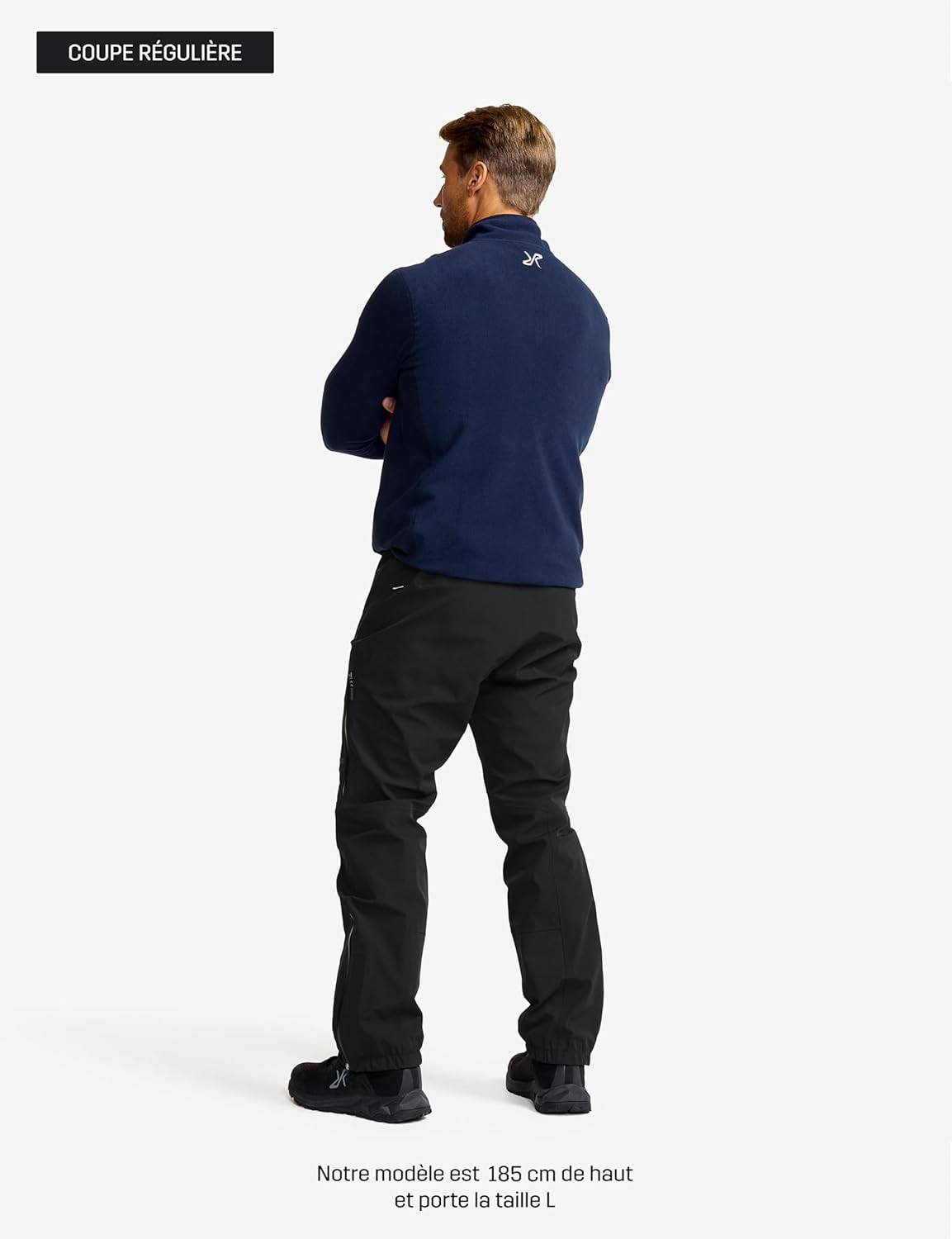 Thumbnail 4 de Pantalon imperméable RevolutionRace Cyclone 3L Shell Pants homme avec éléments réfléchissants RECCO