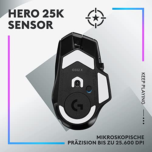 Detalle 2 de Logitech G502 X PLUS LIGHTSPEED Kabellose RGB-Gaming-Maus – präzise, schnell und neu aufgelegt