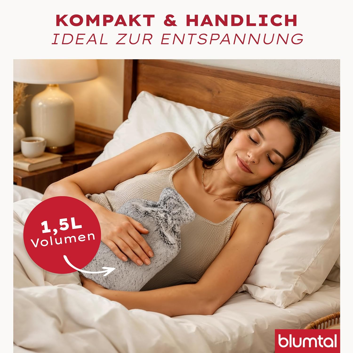 Thumbnail 6 de Blumtal Premium Wärmflasche 1,5 L