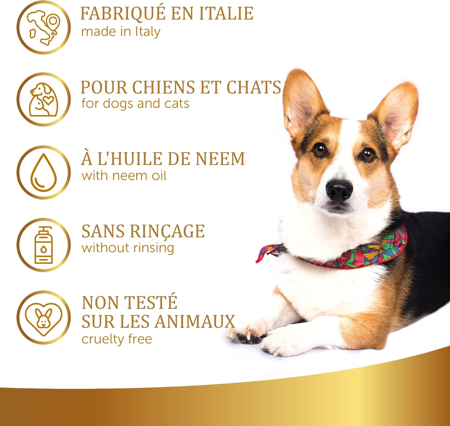Detalle de Spray Répulsif Naturel Linea 101 contre Puces, Tiques et Moustiques – Neem, 250 ml