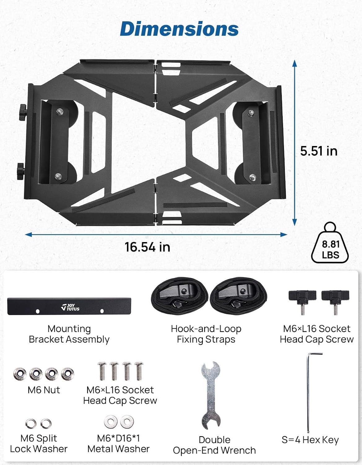 Thumbnail 6 de JOYTUTUS Gen 3 Starlink Roof Mount – 440lbs Magnetic Quick-Release
