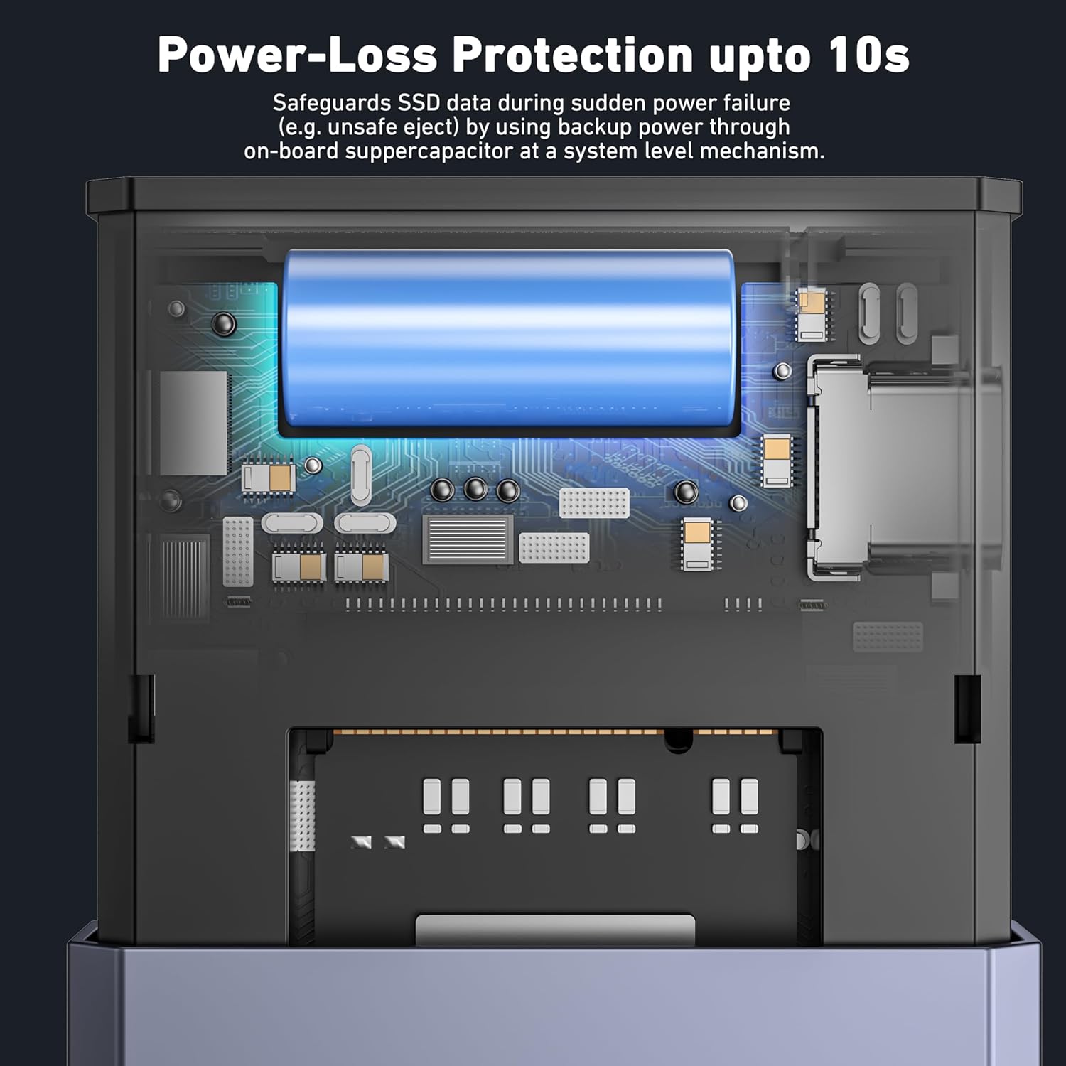 Thumbnail 6 de Benfei M.2 NVMe SSD Enclosure with Tool-Free USB-C 10Gbps