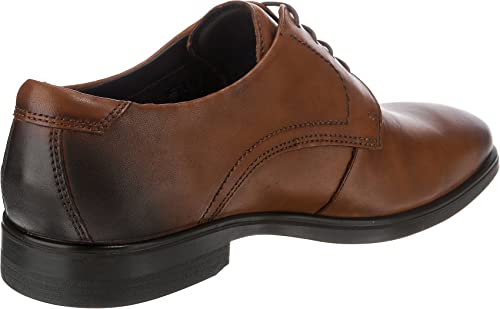 Detalle 2 de ECCO Melbourne Mocasines Hombre Amber - Estilo y Comodidad 👞