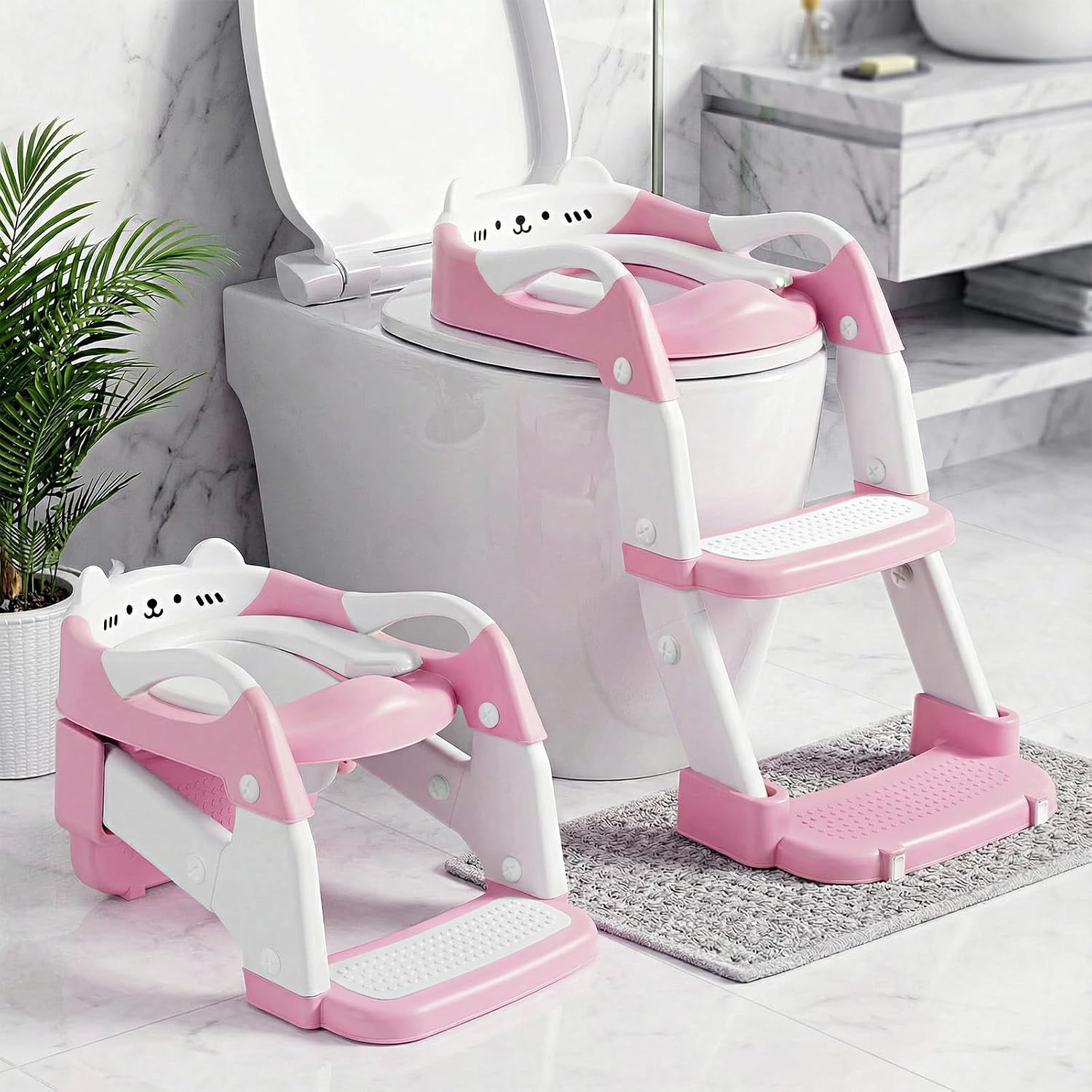 Thumbnail 6 de Orzbow Potty Training Seat Bear Pink
